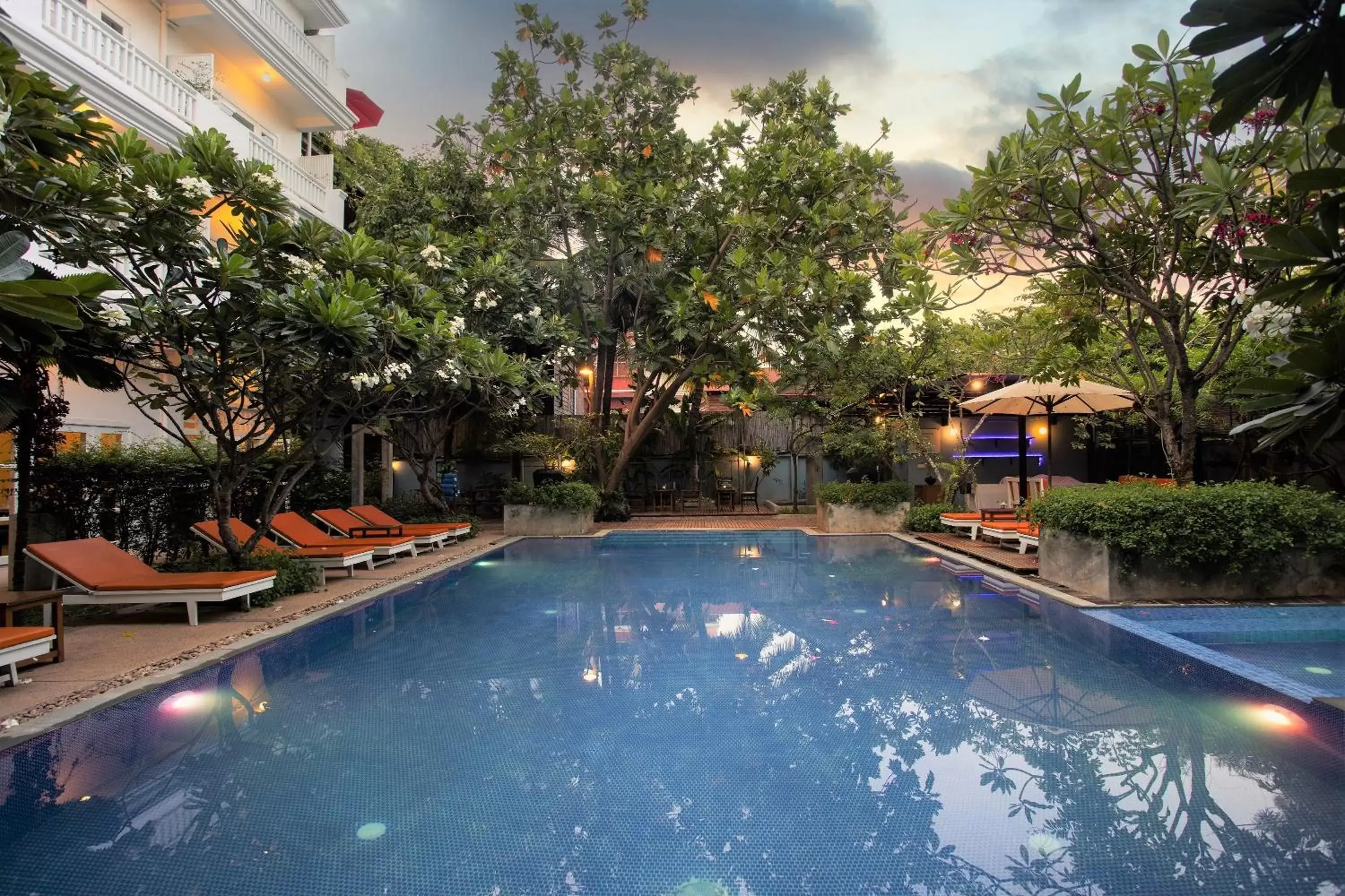Pool view, Swimming Pool in Amber Angkor Villa Hotel & Spa