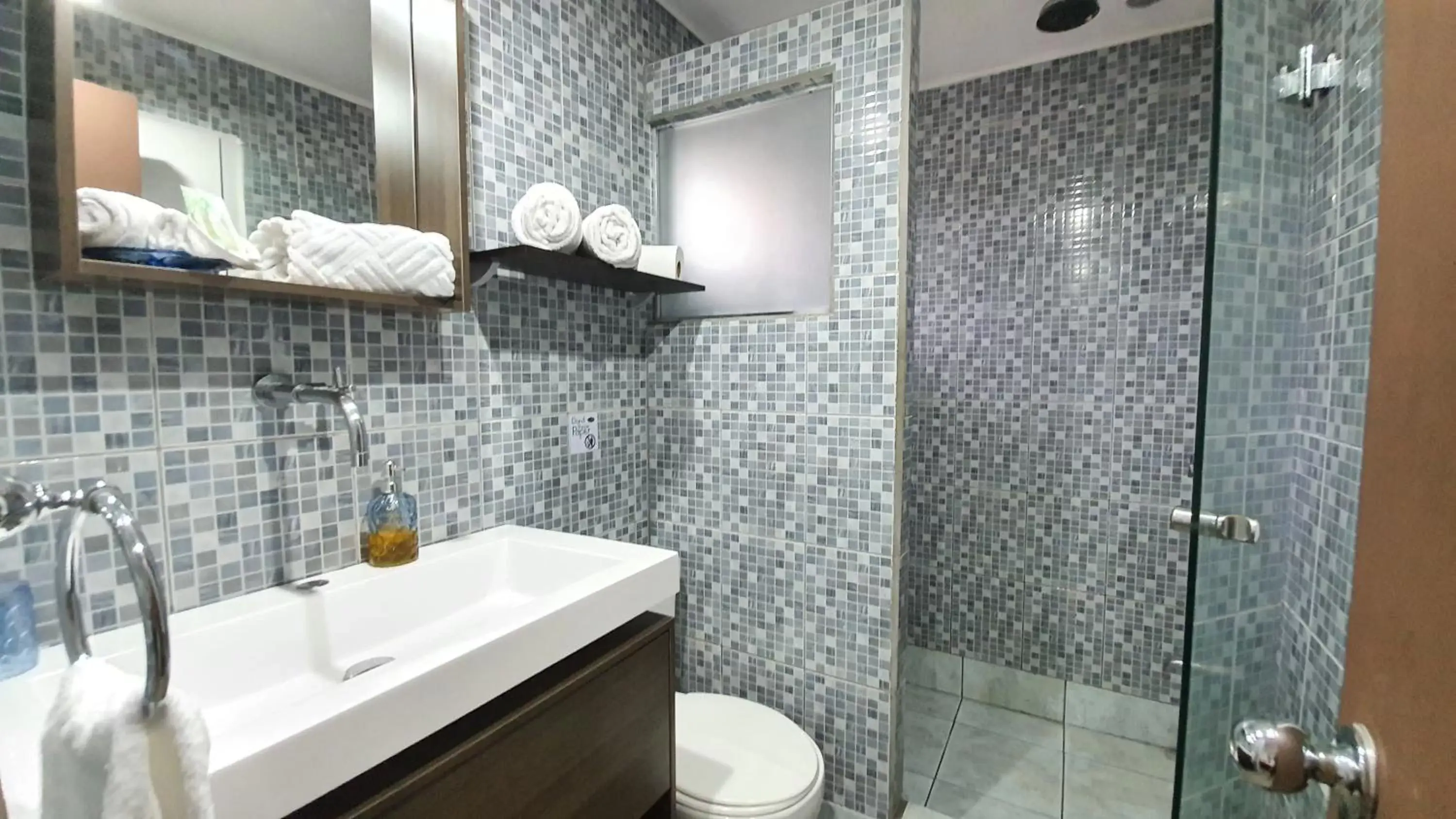 Shower, Bathroom in Out of Bounds Boutique Hotel