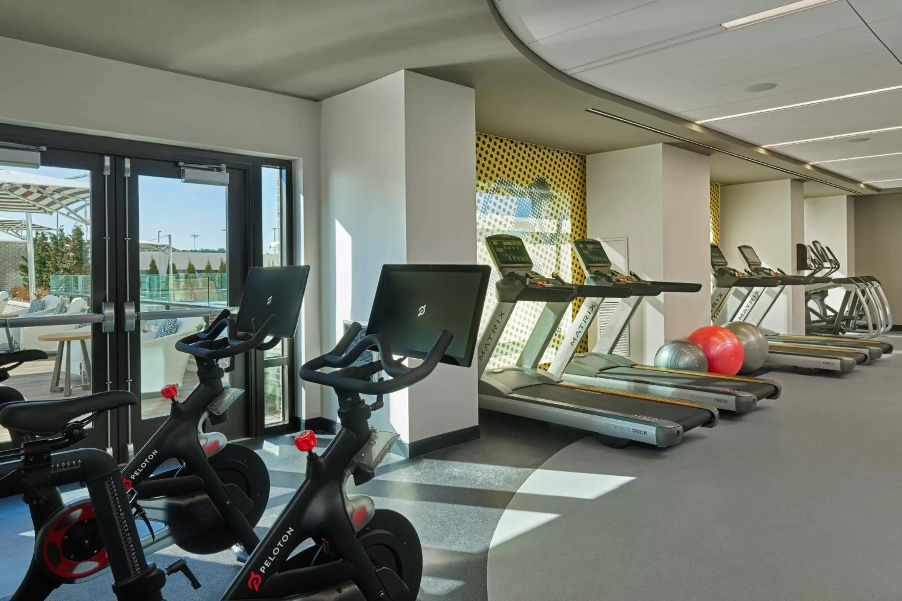 Fitness centre/facilities, Fitness Center/Facilities in The Hotel at Avalon, Autograph Collection