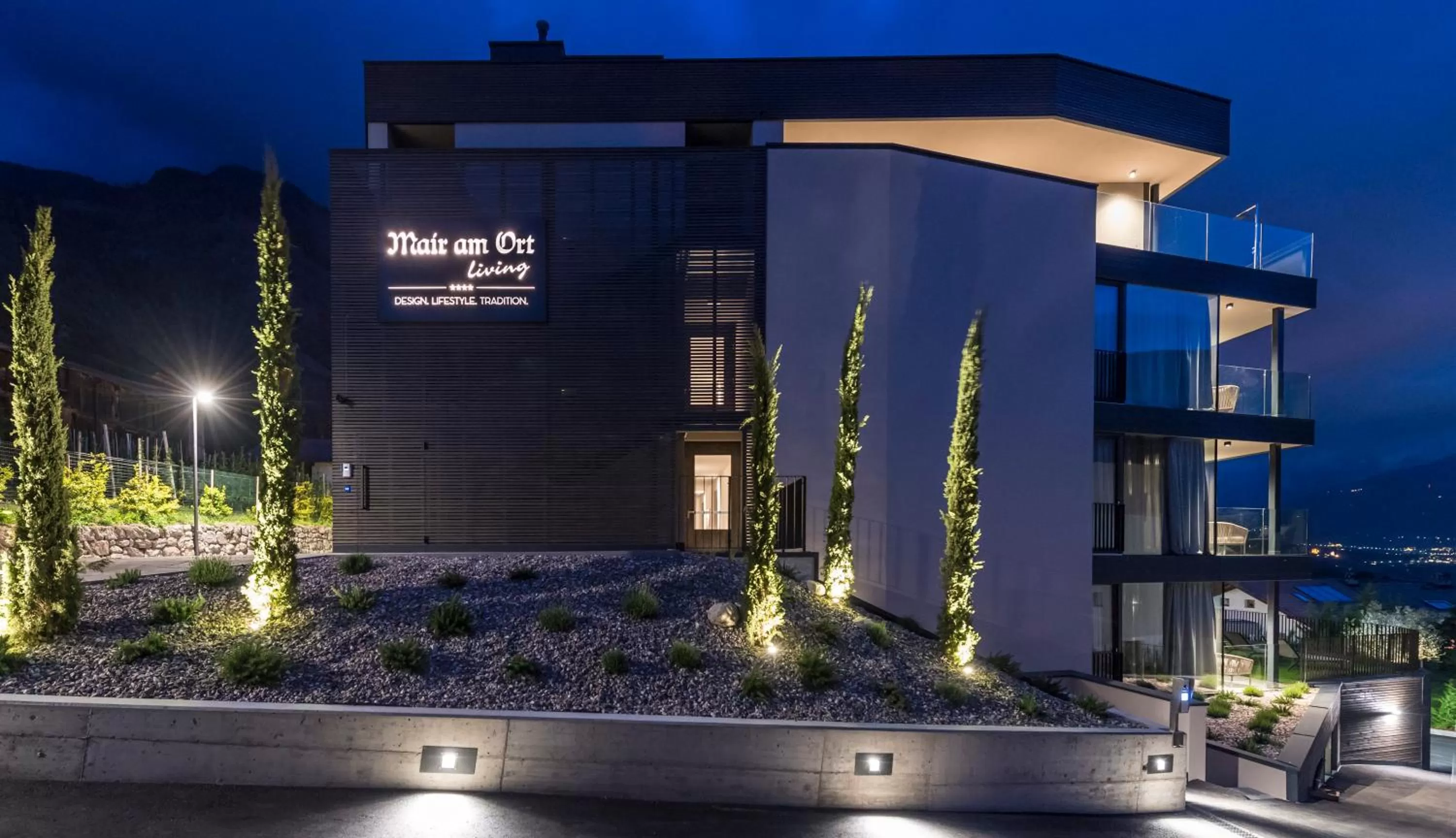 Property logo or sign in Mair Am Ort Living Hotel B&B