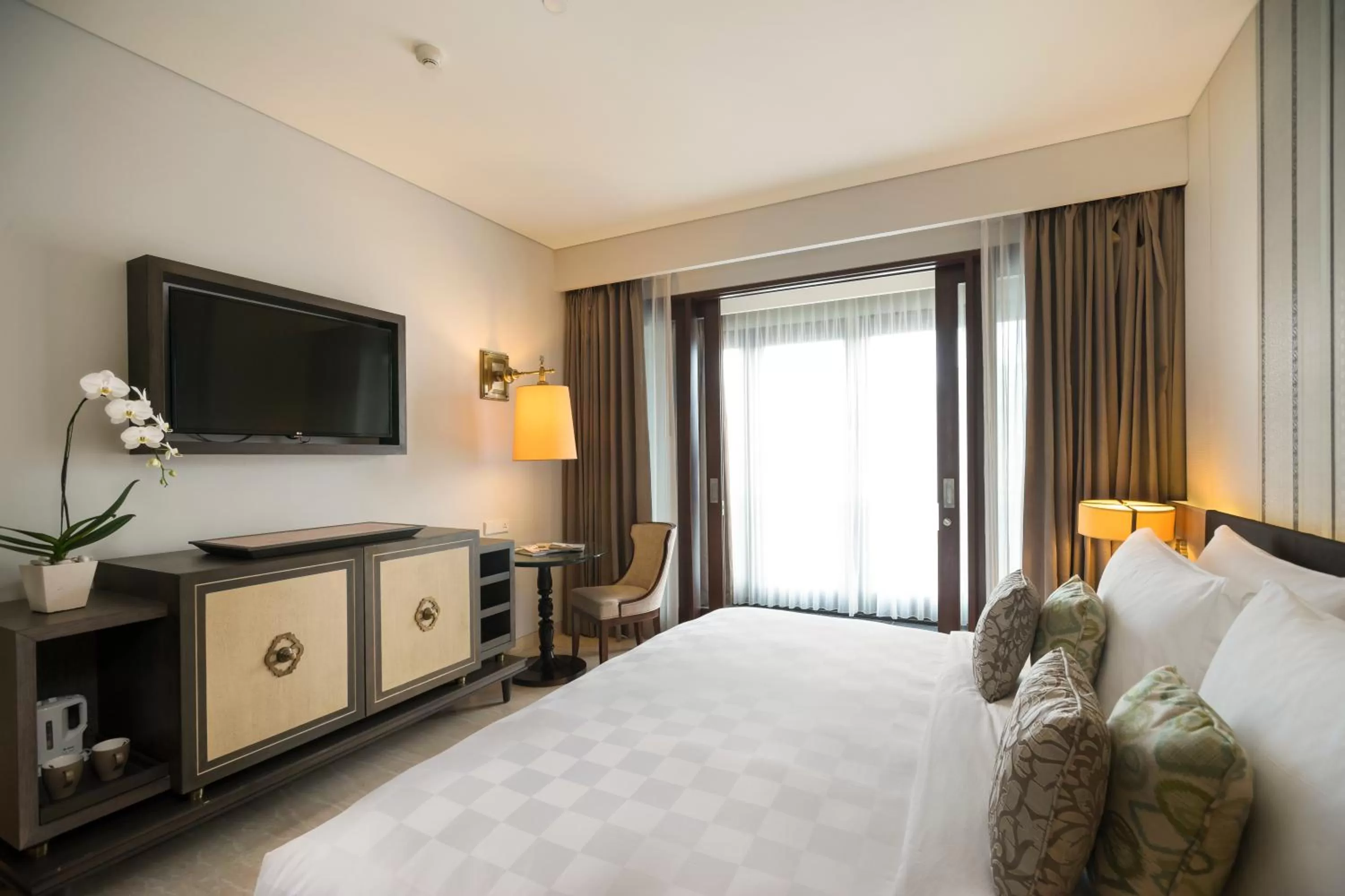 TV and multimedia, Bed in The Anvaya Beach Resort Bali