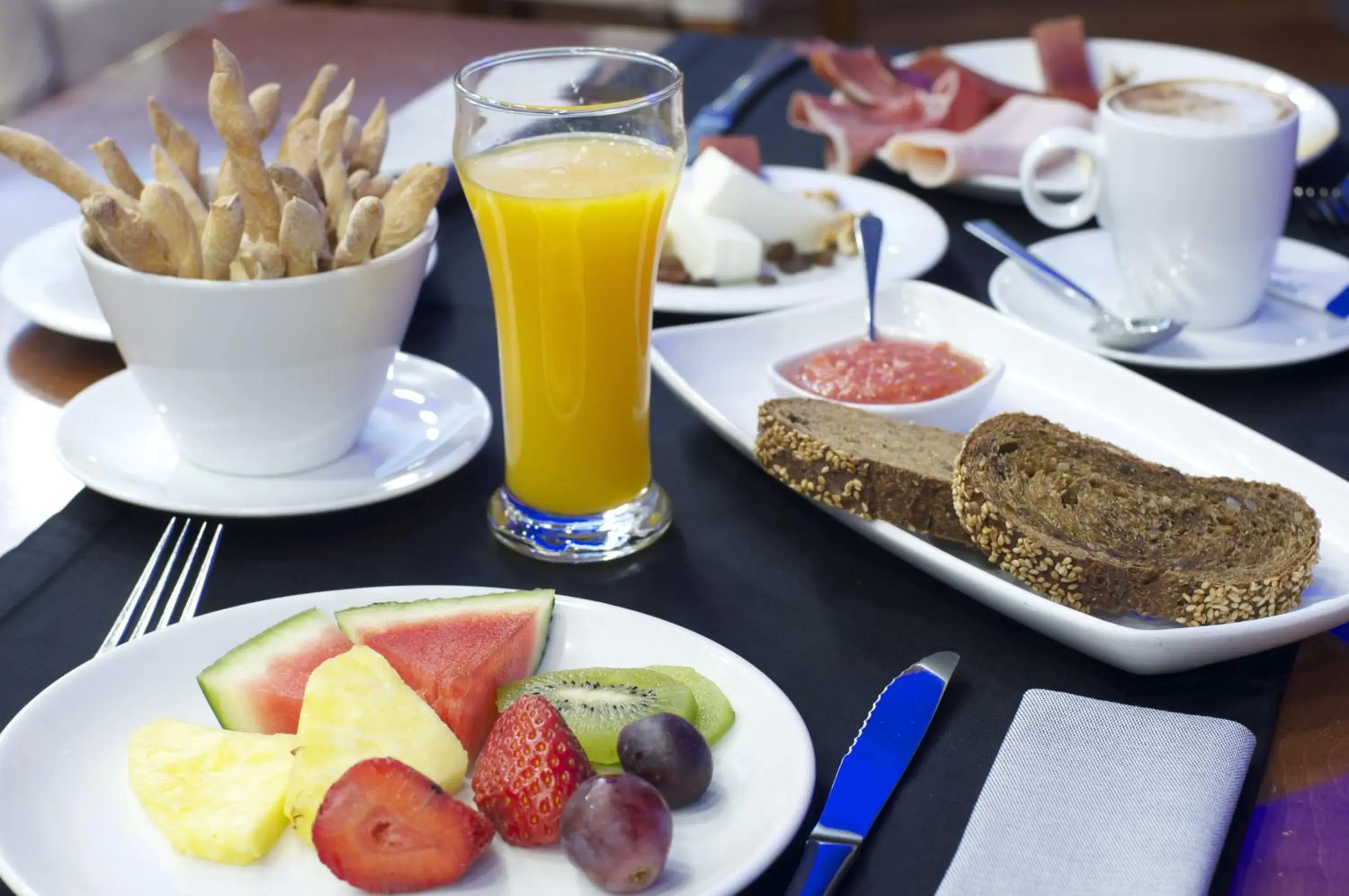 Food and drinks, Breakfast in Gran Hotel Albacete