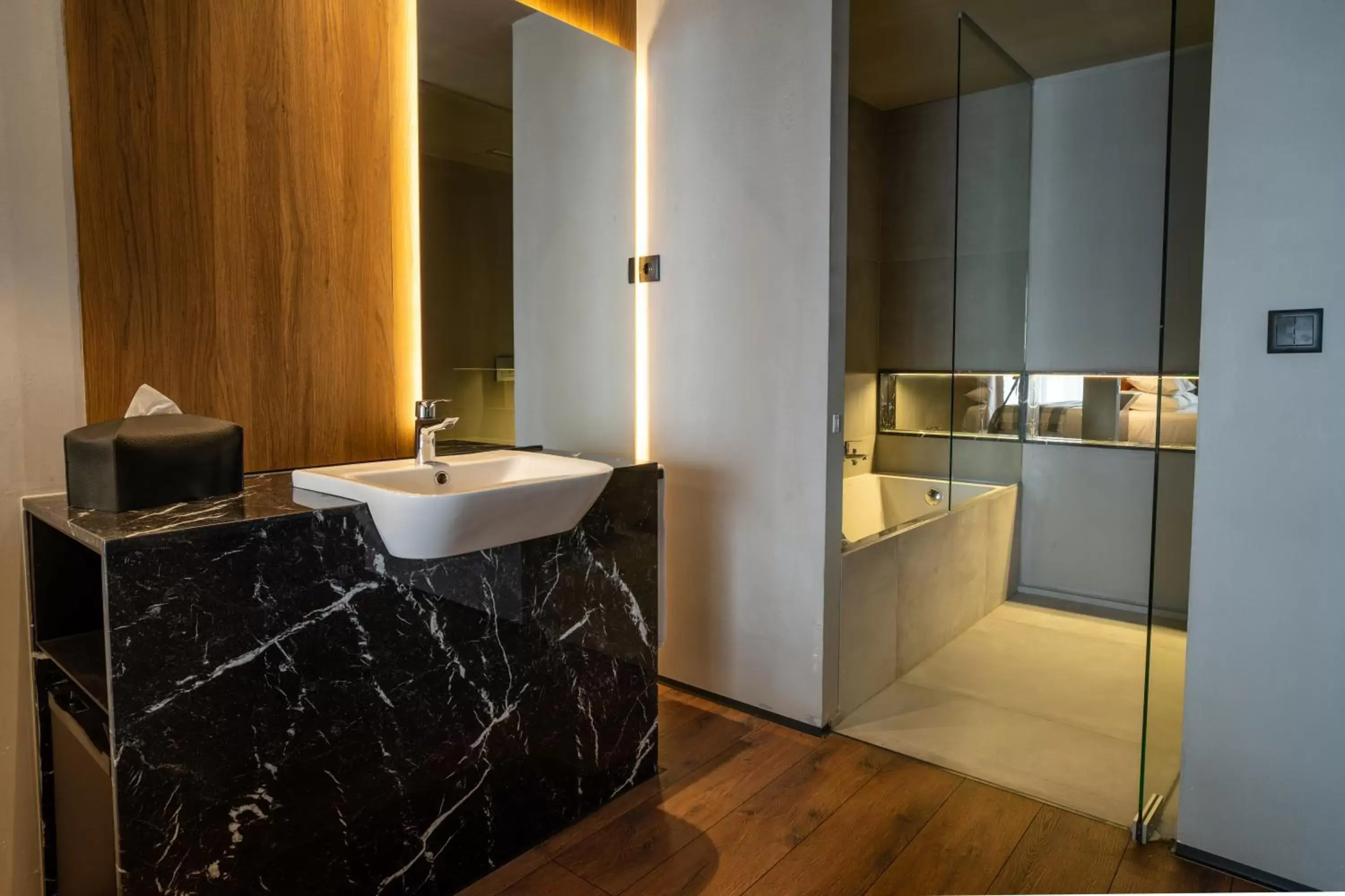 Bathroom in Puro Dão Hotel & Spa