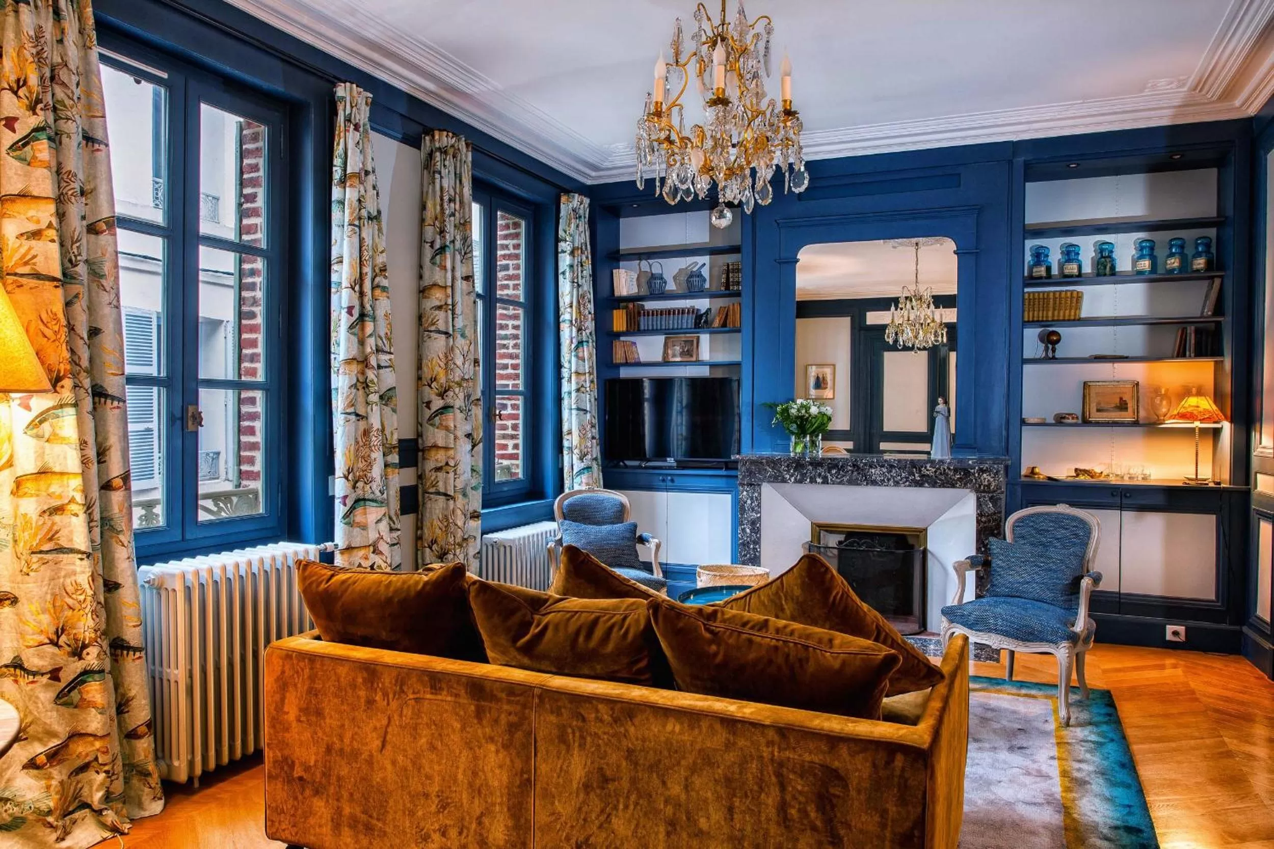 Living room in La Petite Folie