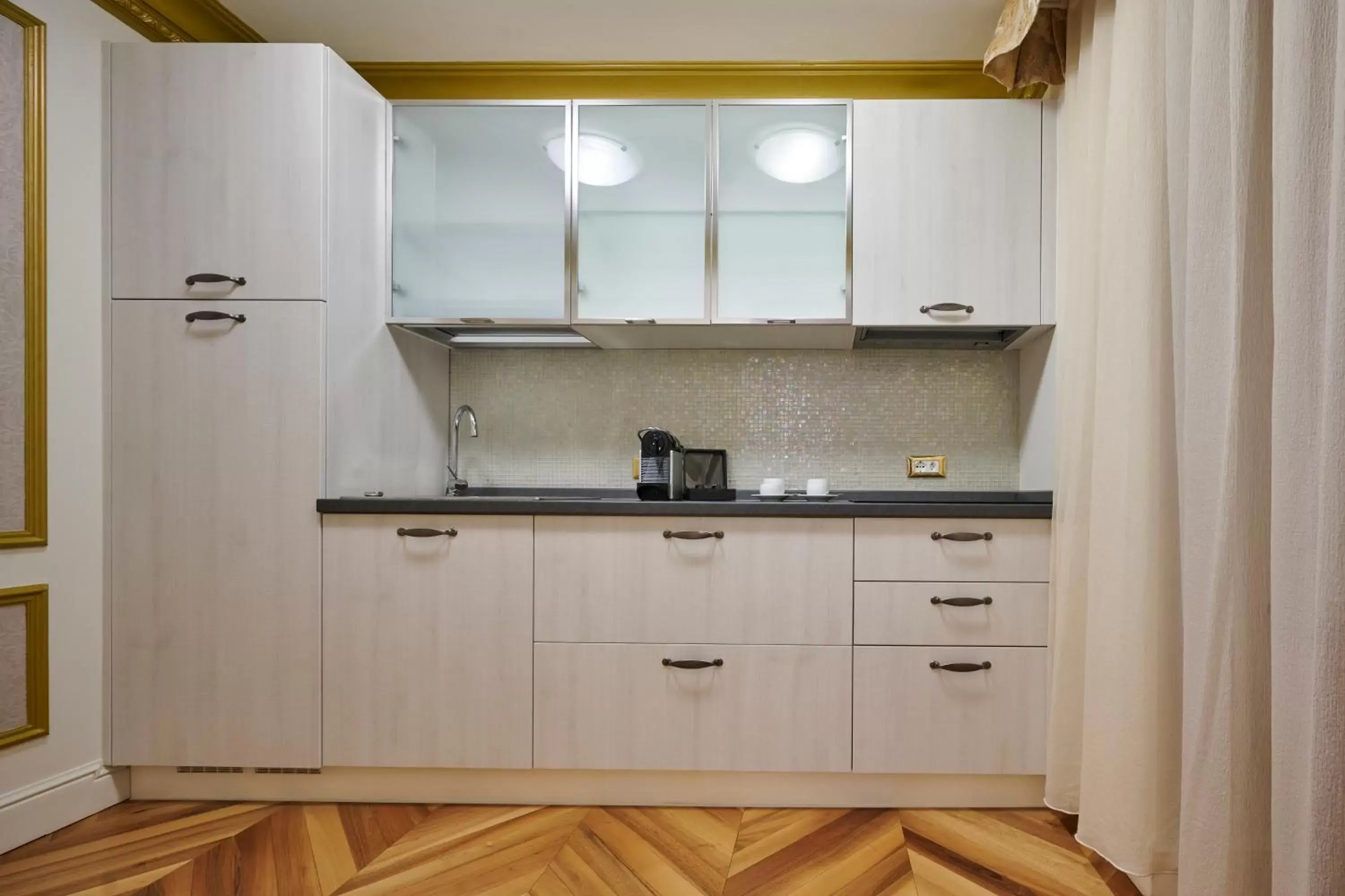 Kitchen or kitchenette, Kitchen/Kitchenette in Hotel Flüela Davos, in The Unbound Collection by Hyatt