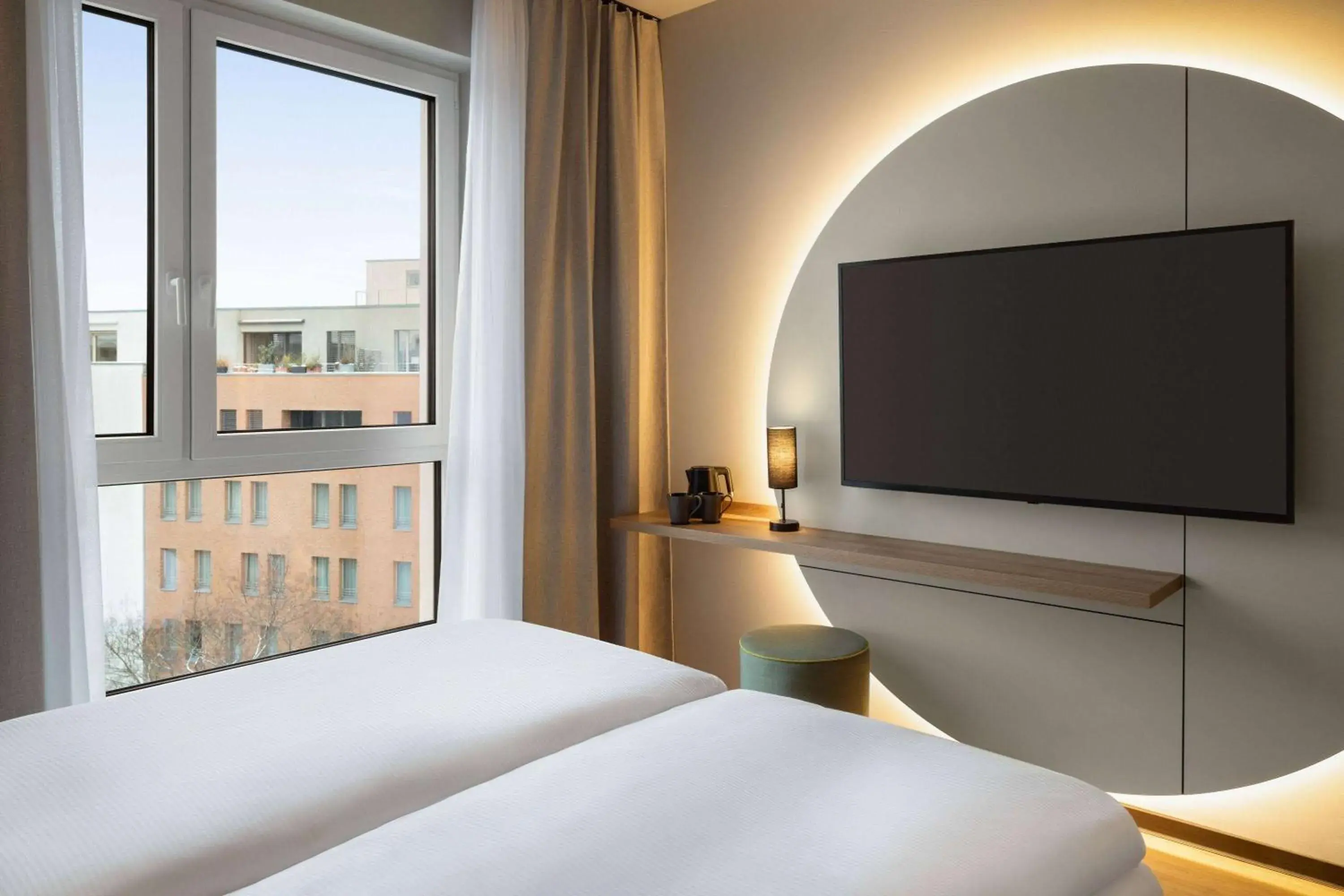 Photo of the whole room, Bed in Vienna House Easy by Wyndham Berlin Potsdamer Platz