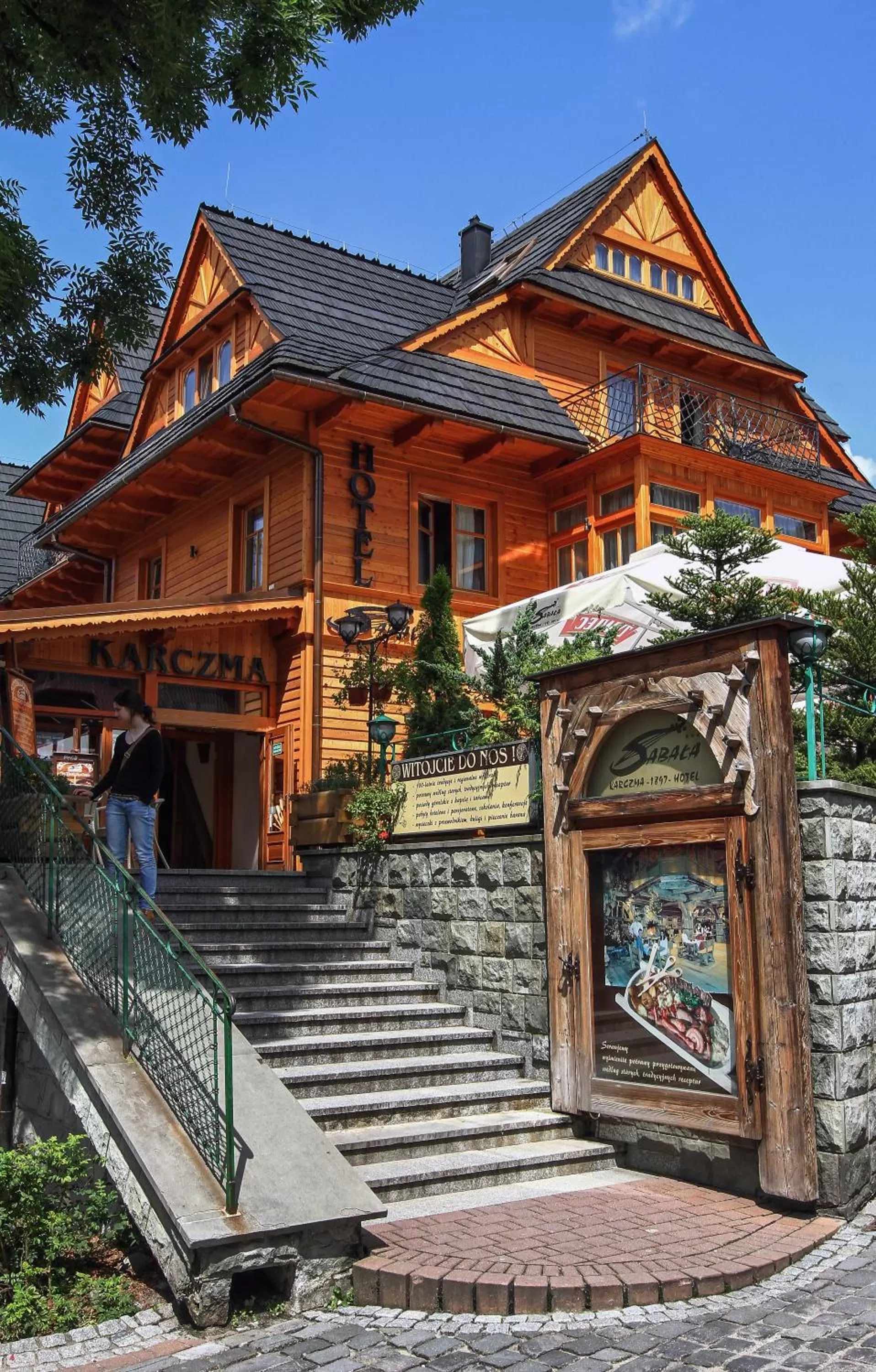Property building in Hotel Sabała
