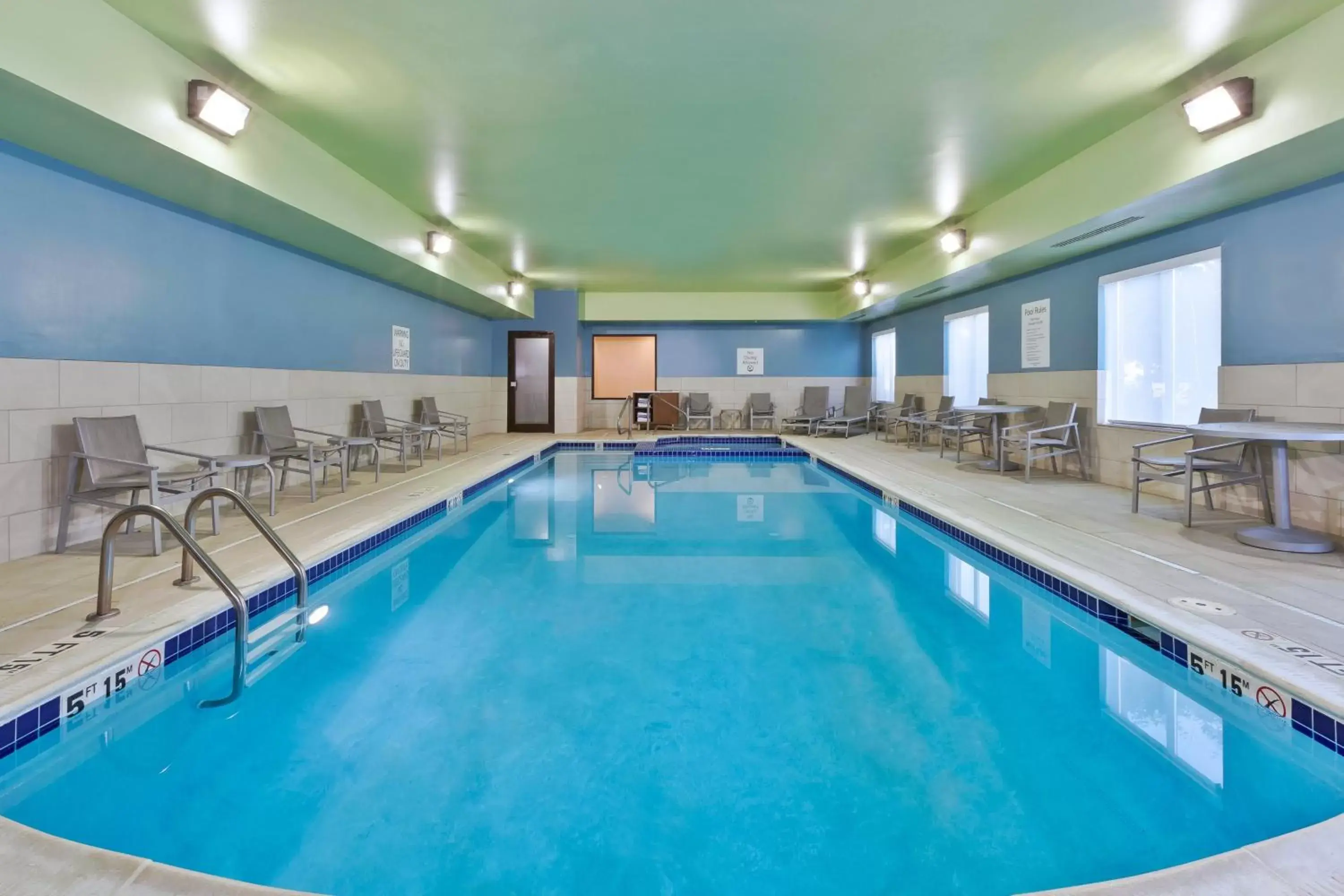 Swimming Pool in Holiday Inn Express Hotel & Suites Cleveland-Richfield, an IHG Hotel