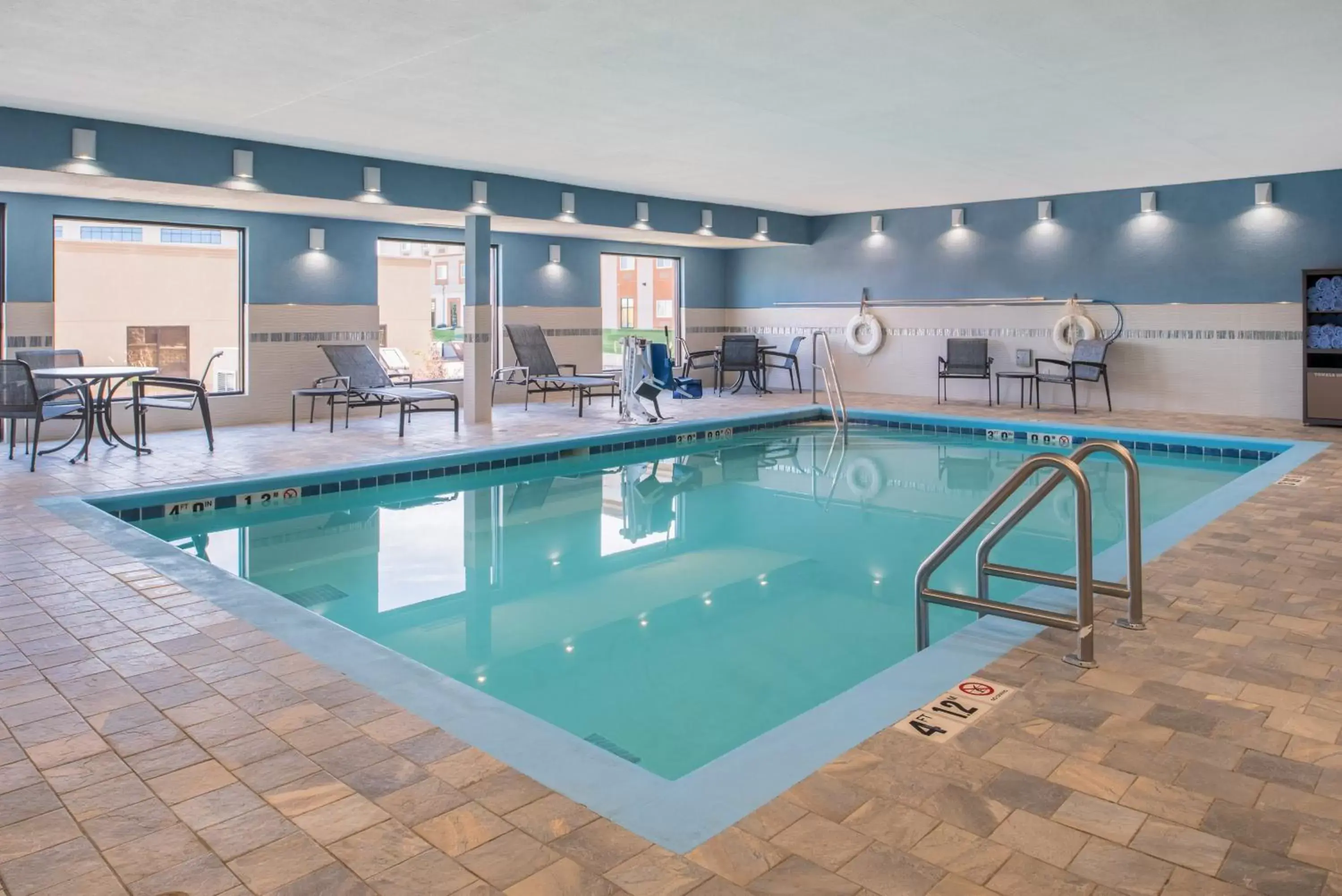 Swimming Pool in Holiday Inn Express Hotel & Suites Bismarck, an IHG Hotel