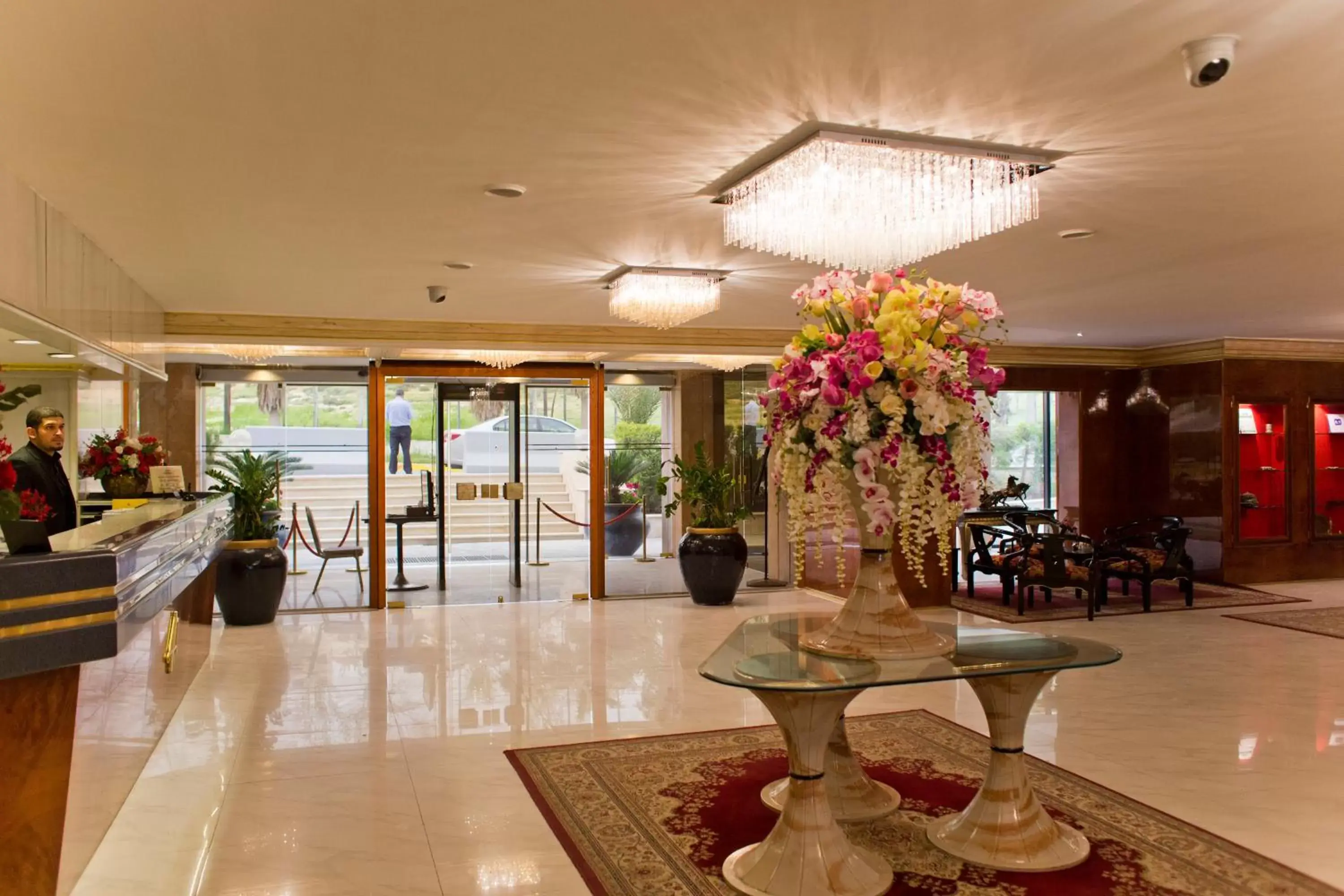 Lobby or reception in Amman International Hotel Lobby or reception in Amman International Hotel