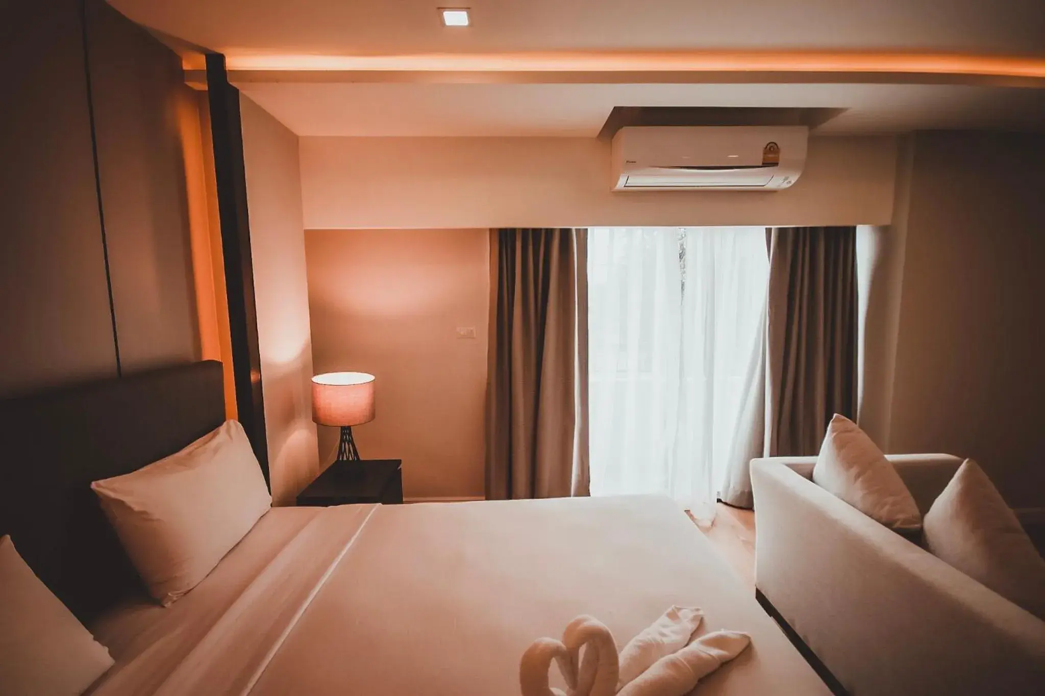 Bed in AVA Hotel Bed in AVA Hotel