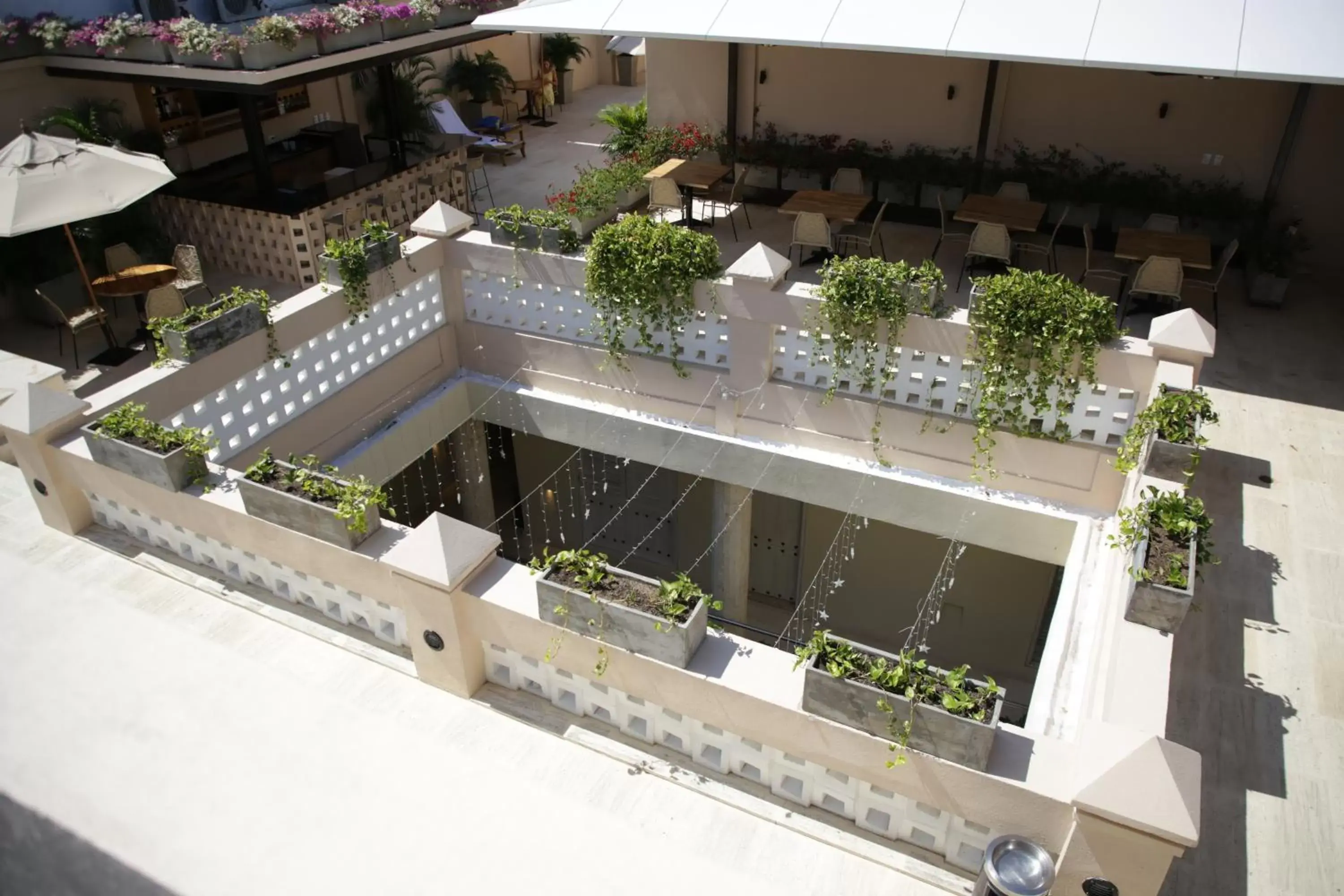 Balcony/Terrace, Pool View in Hotel Casa Canabal by Faranda Boutique