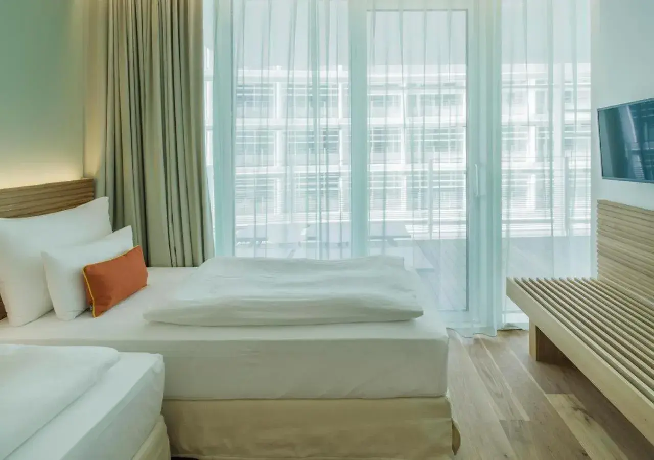 Bed in Falkensteiner Hotel & Spa Jesolo Bed in Falkensteiner Hotel & Spa Jesolo