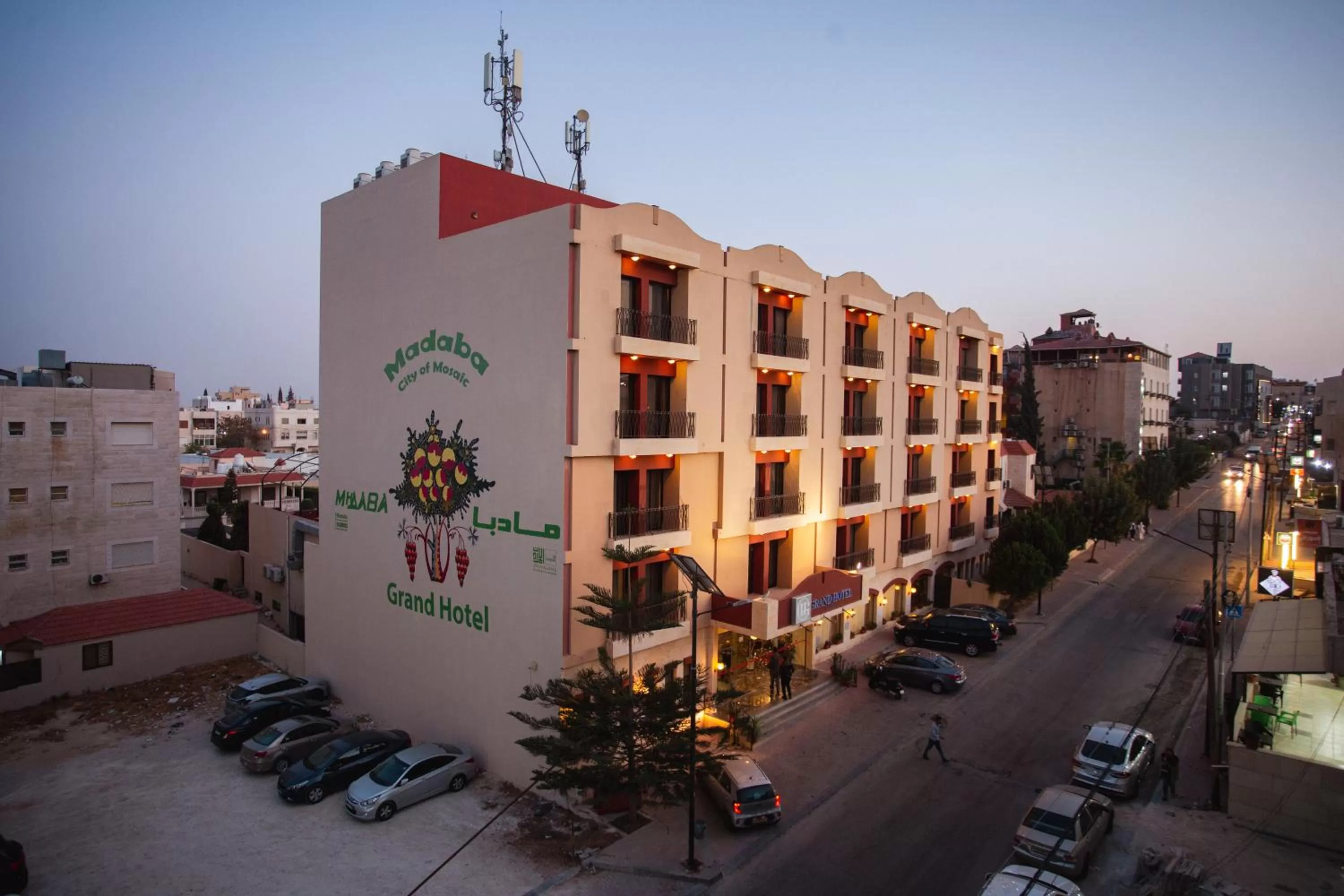 Property building in Grand Hotel Madaba