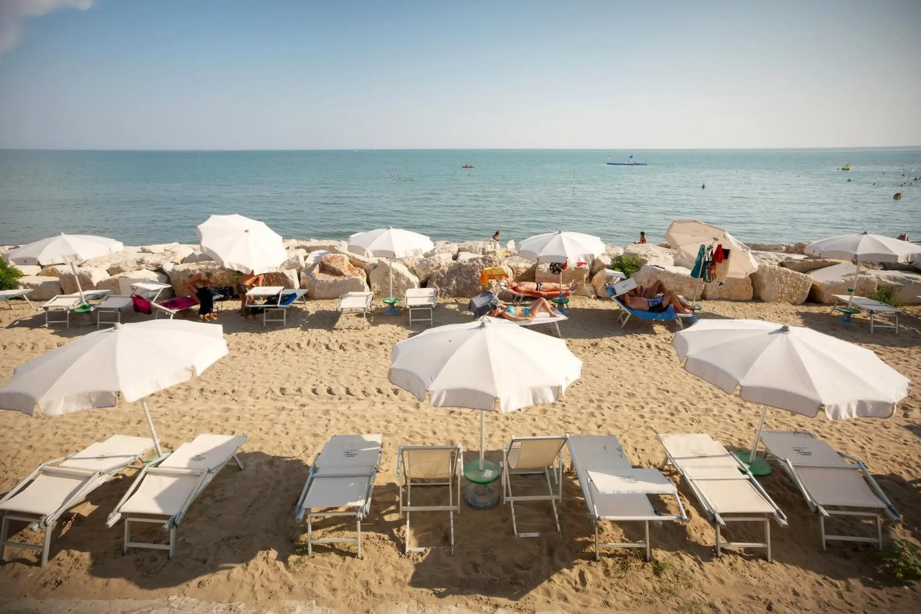 Beach in Hotel Marco Polo