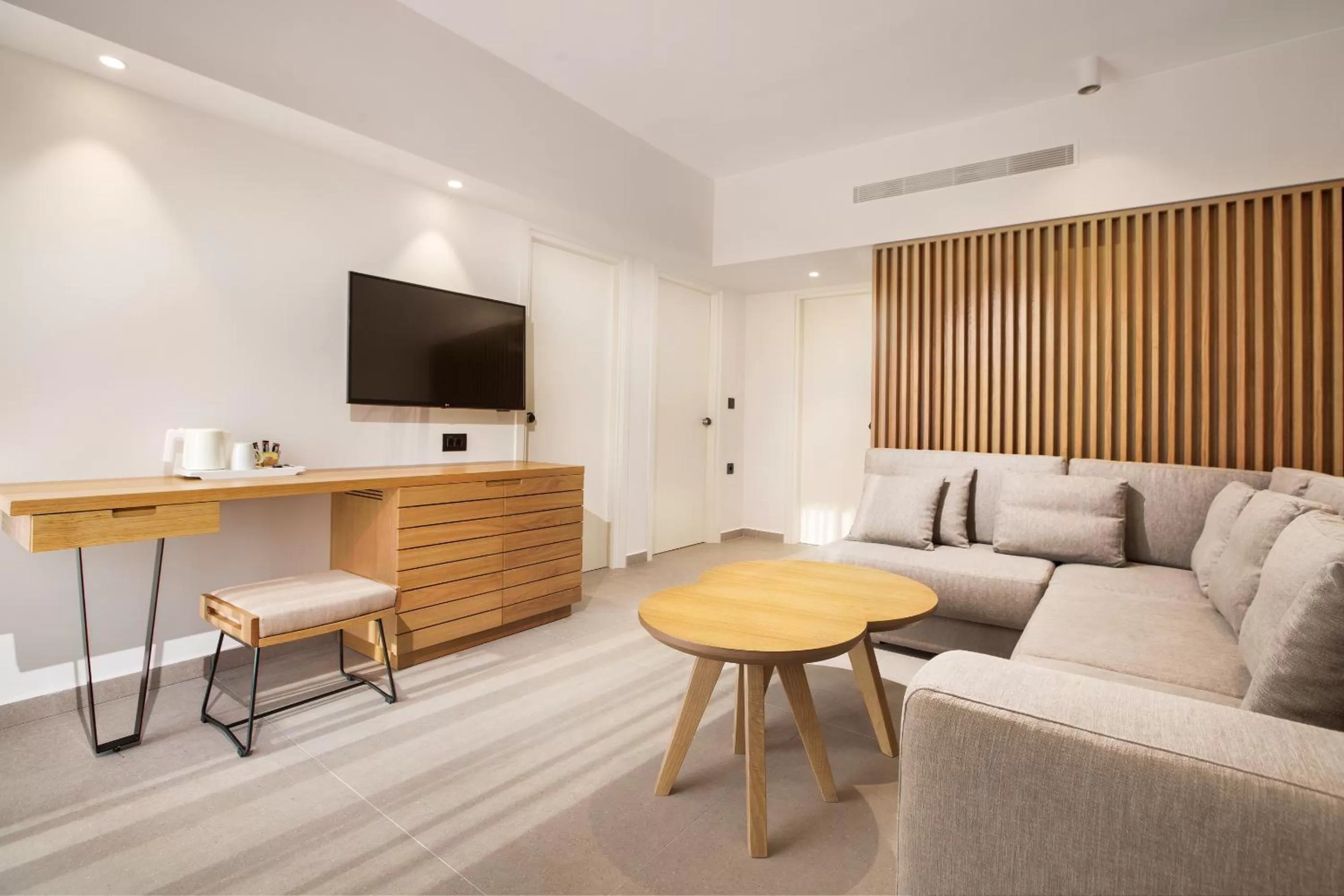 Seating area in Platanista Hotel