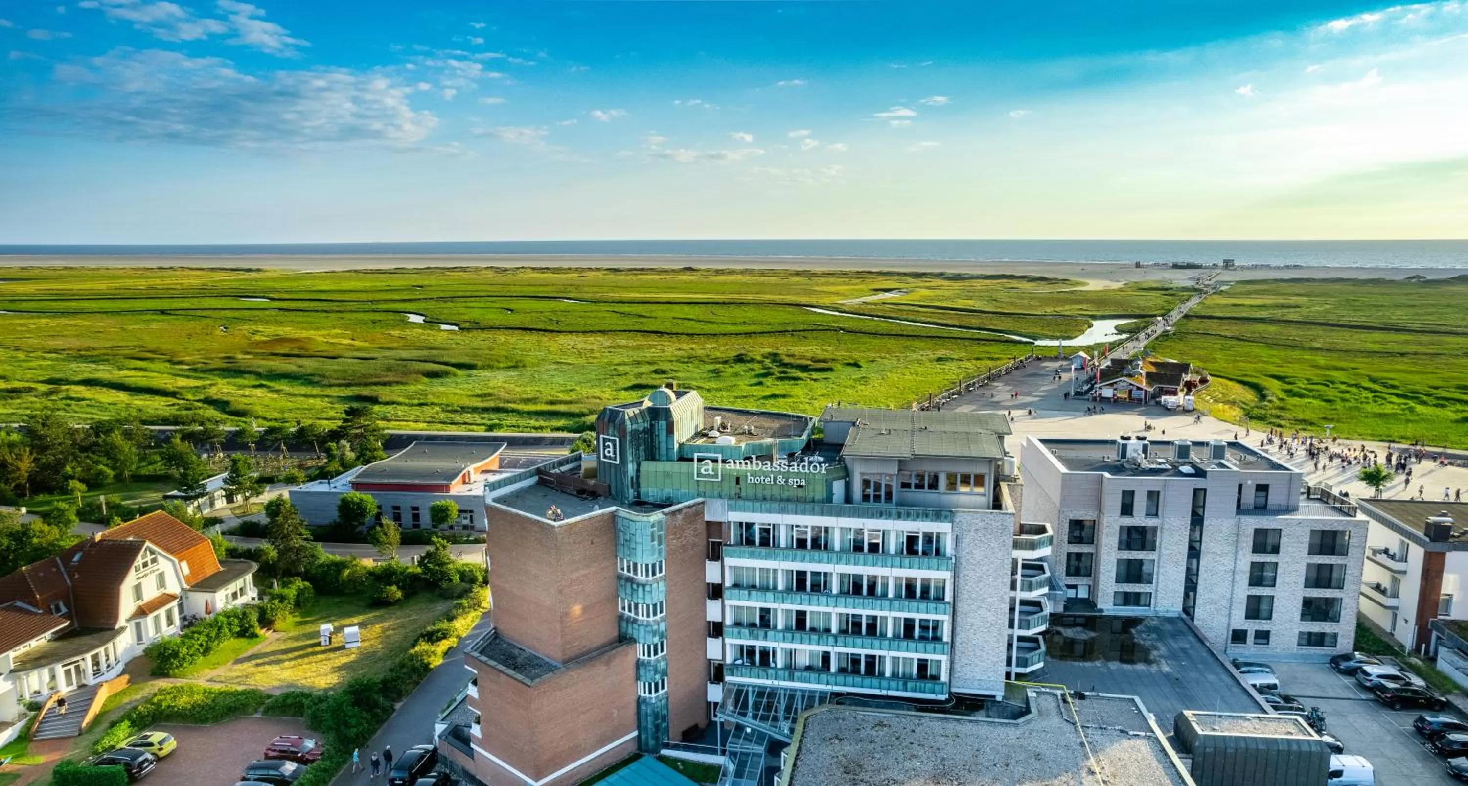 Property building in ambassador hotel & spa