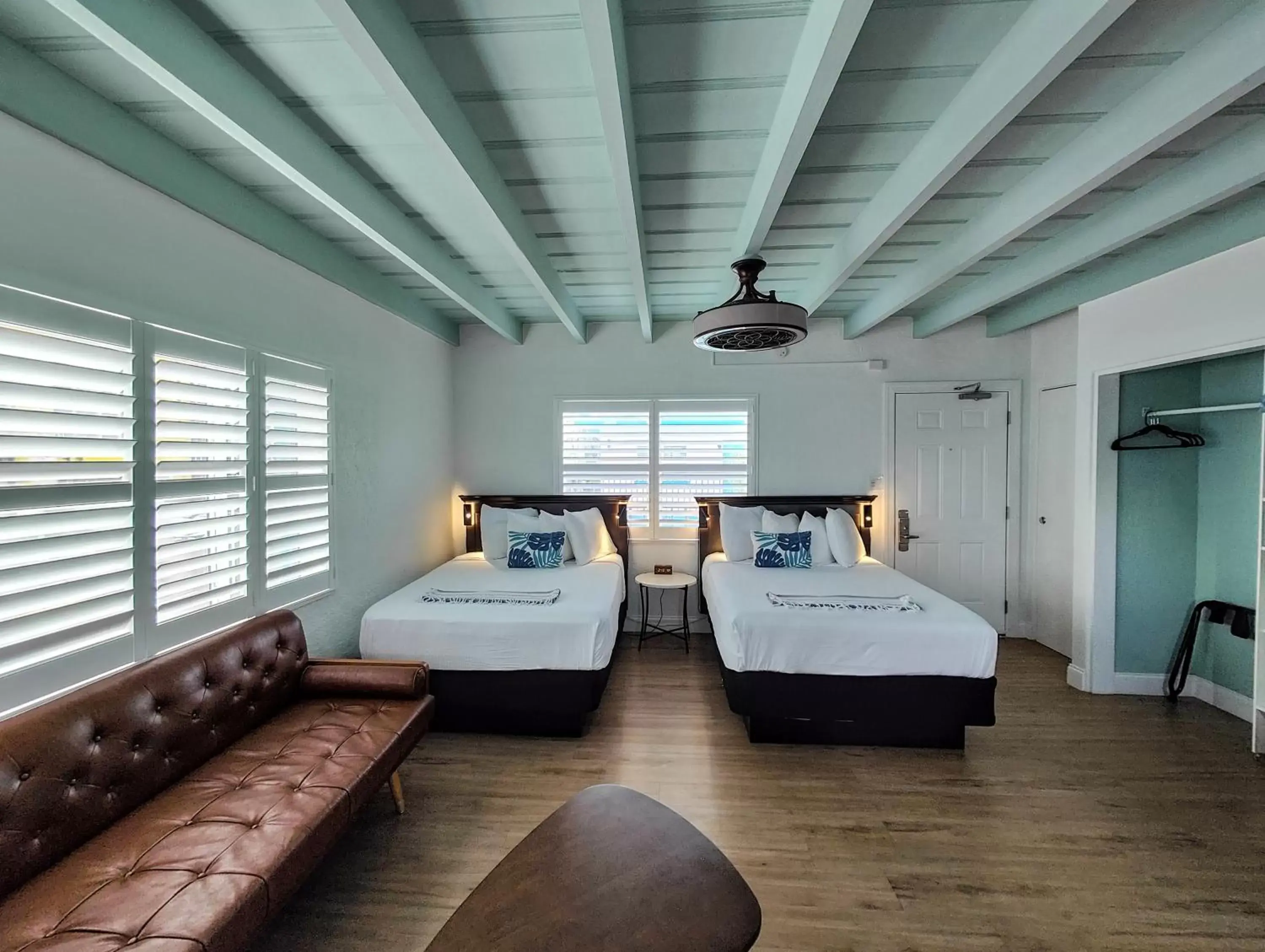 Bed in Tahitian Beach Resort