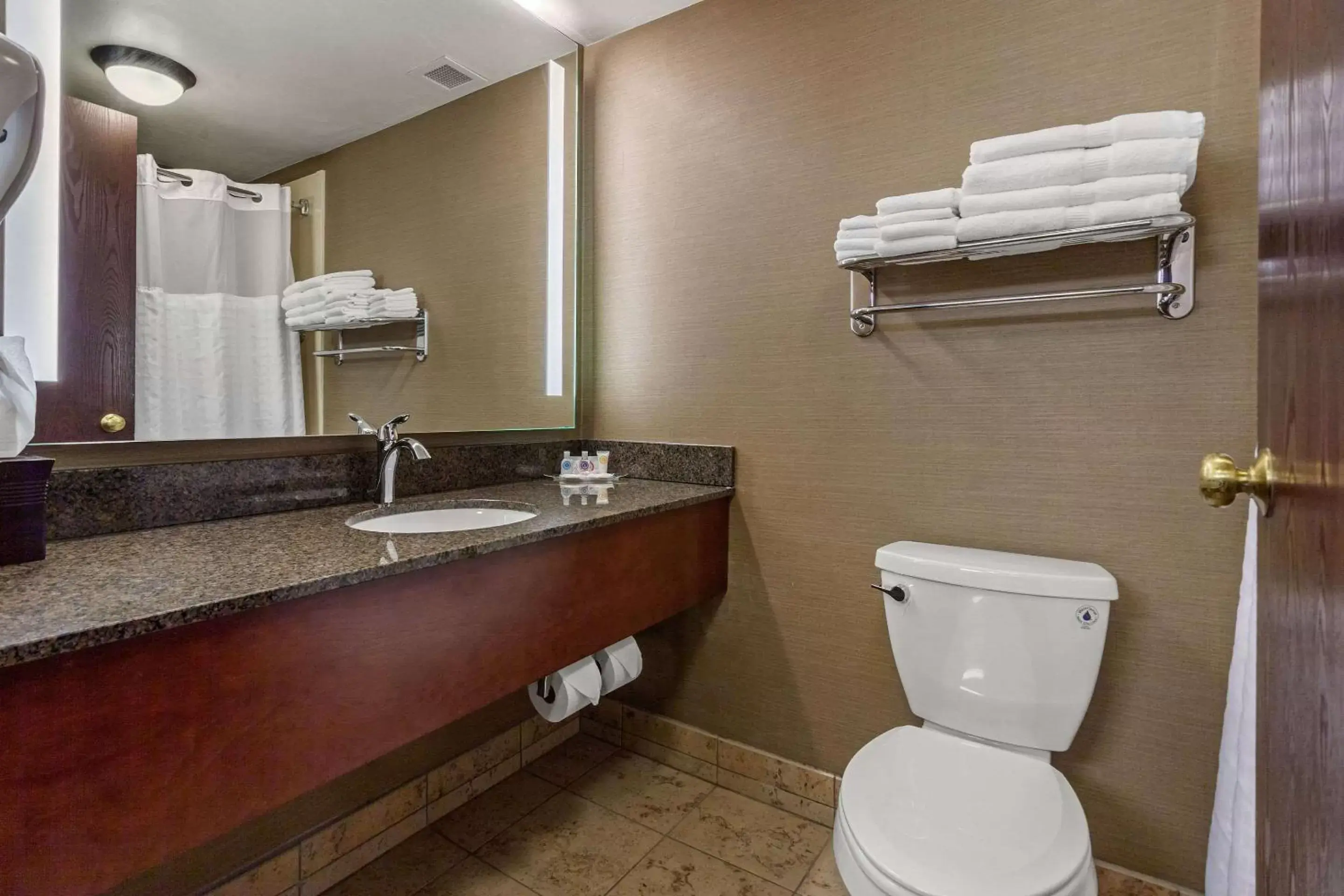 Photo of the whole room, Bathroom in Comfort Suites Green Bay