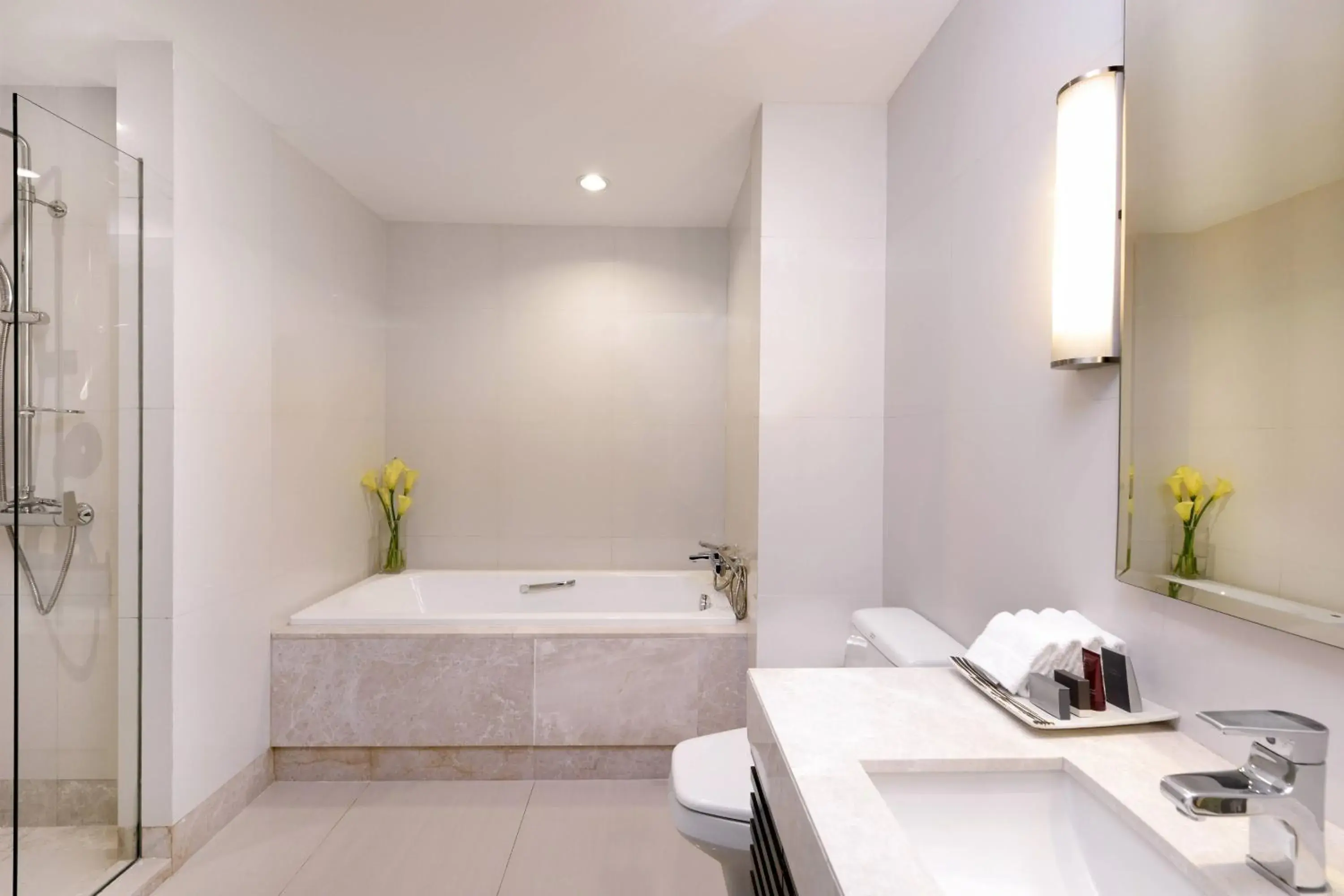Bathroom in Sathorn Vista, Bangkok - Marriott Executive Apartments