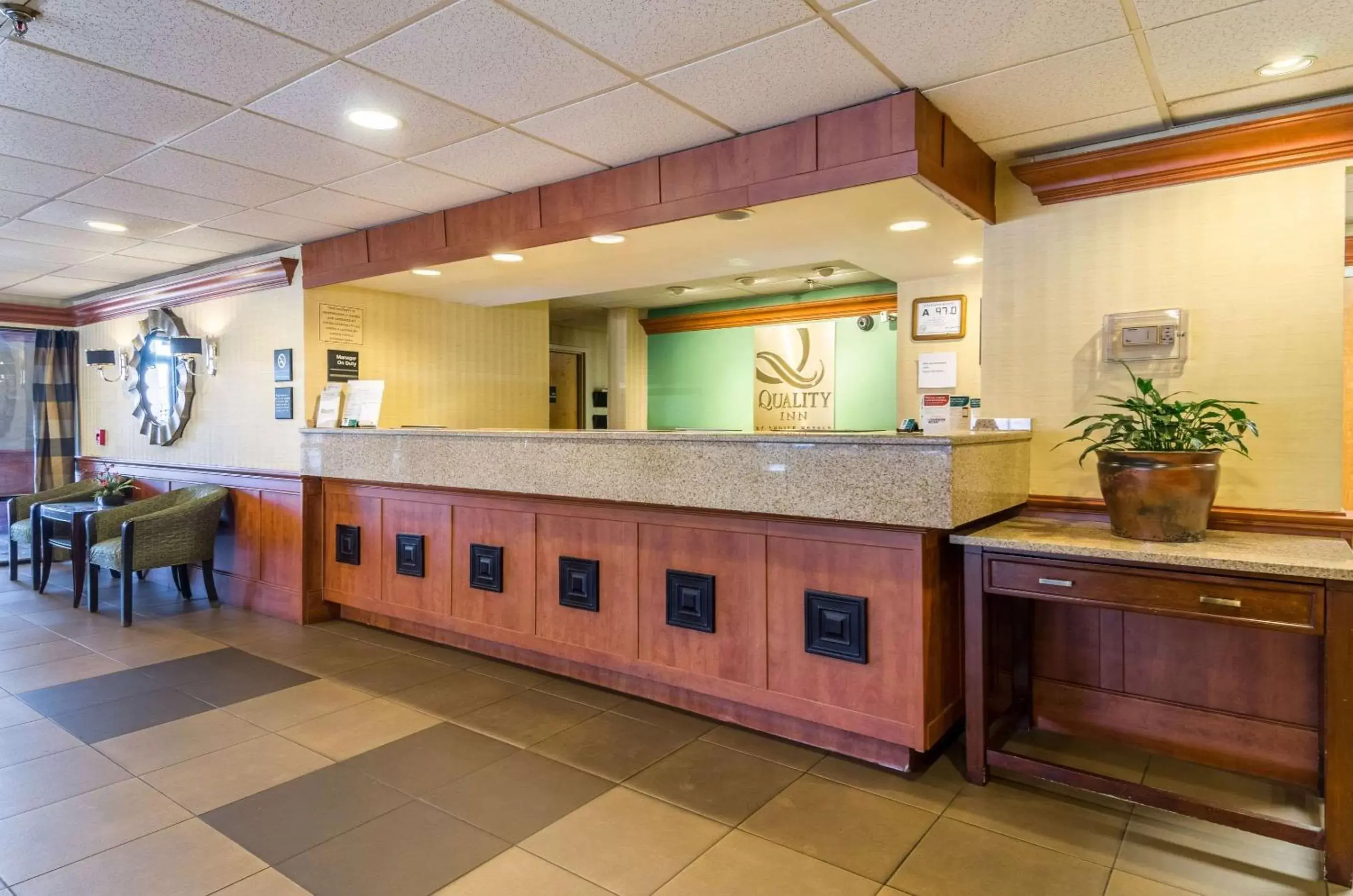 Lobby or reception, Lobby/Reception in Quality Inn Lumberton