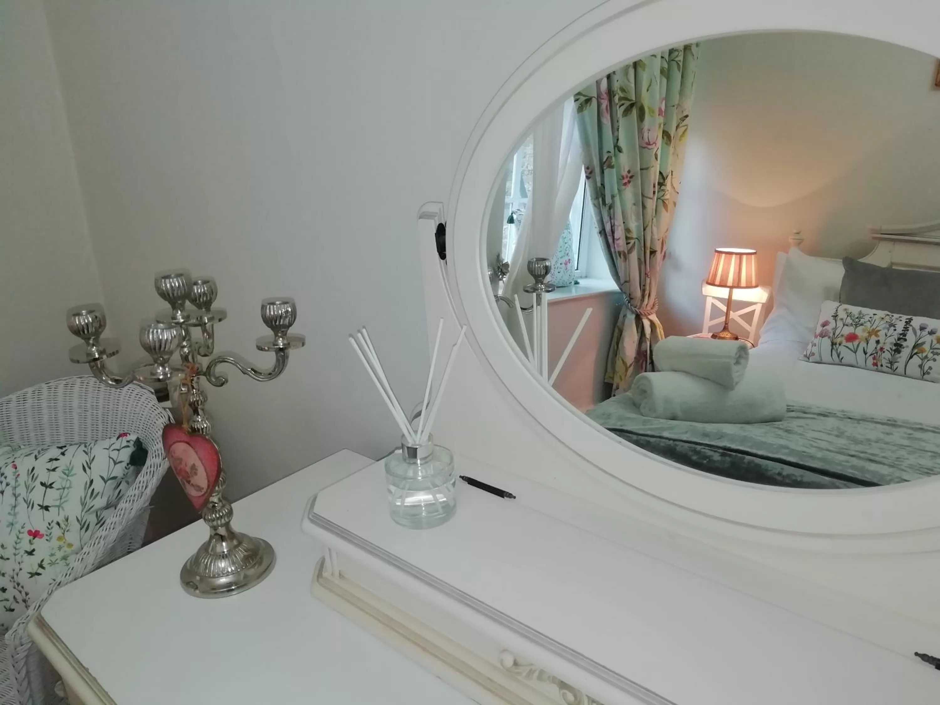 Bed in The Castle House