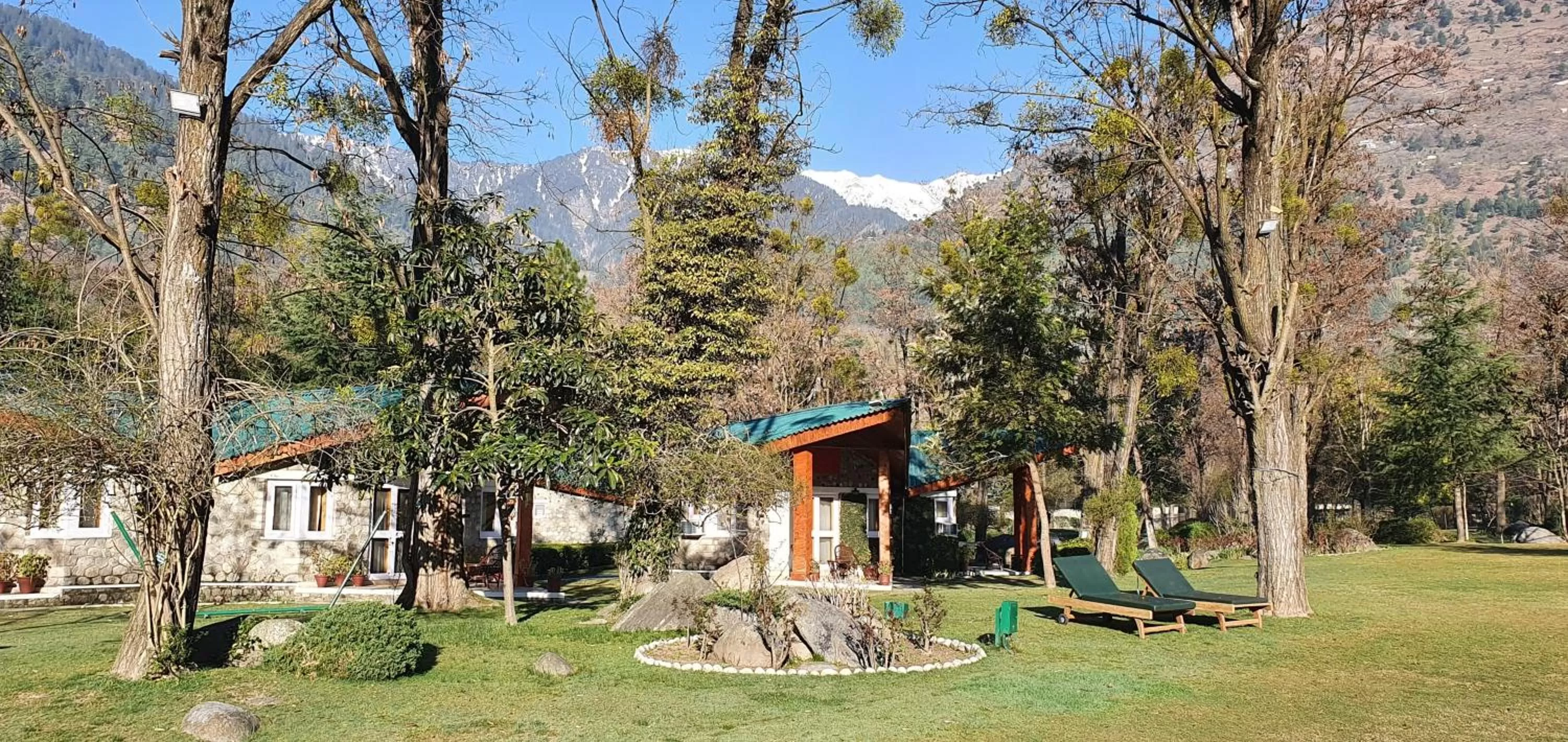 Garden in Span Resort and Spa, Manali