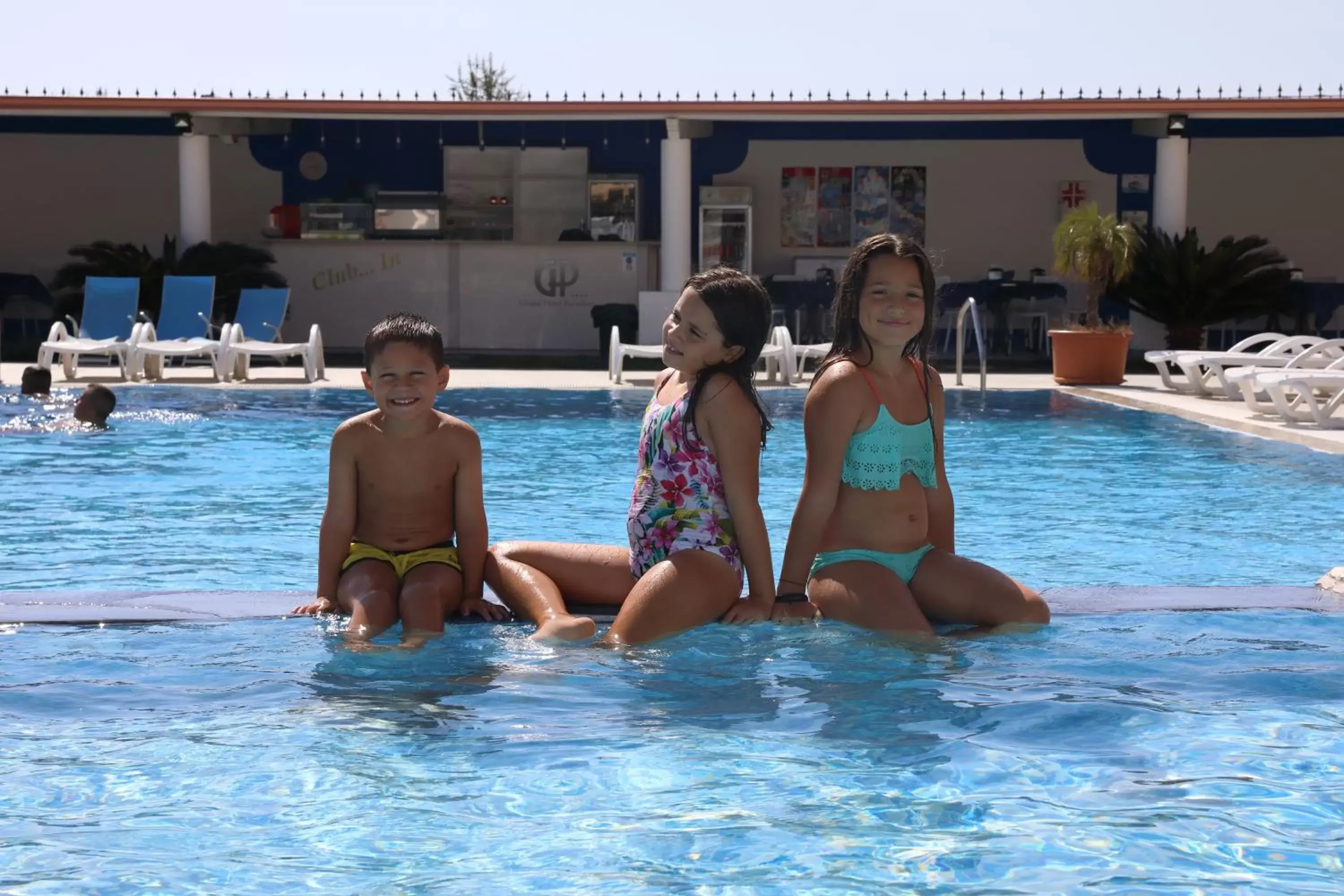 children, Swimming Pool in Grand Hotel Paradiso