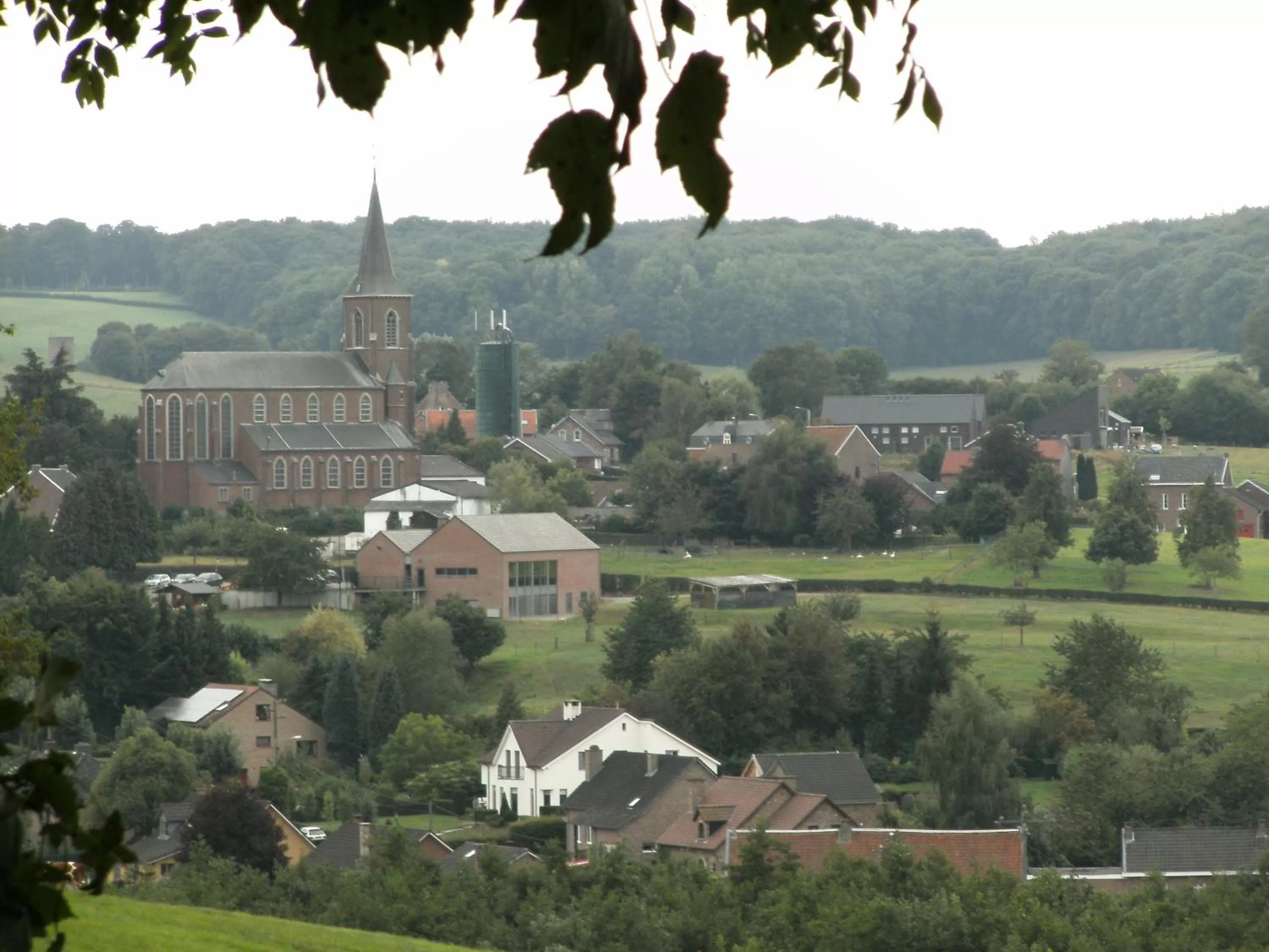 View (from property/room), Bird's-eye View in 't Gulpdal Hotel Voeren-Teuven