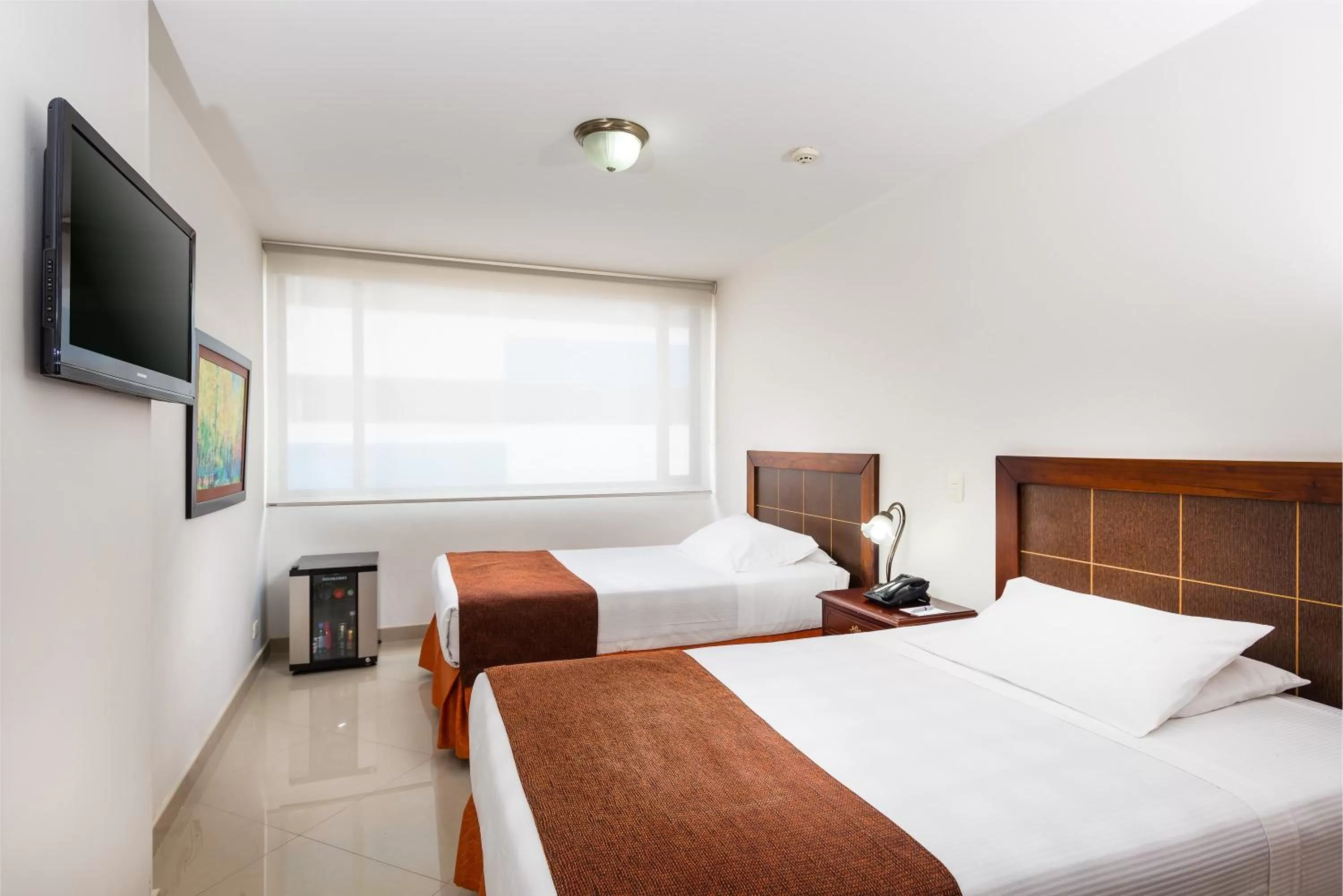 Bed in Hotel Dann Combeima