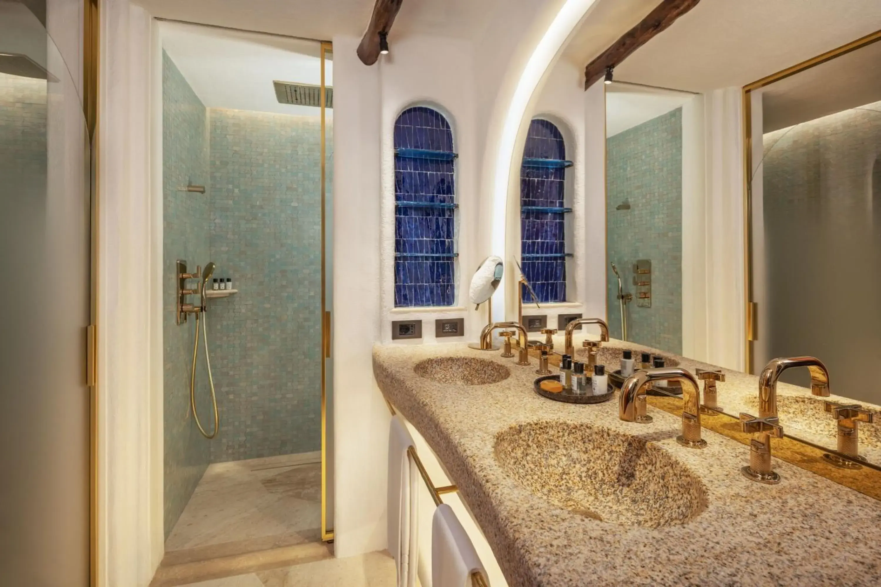 Bathroom in Hotel Cala Di Volpe A Luxury Collection Hotel Costa Smeralda