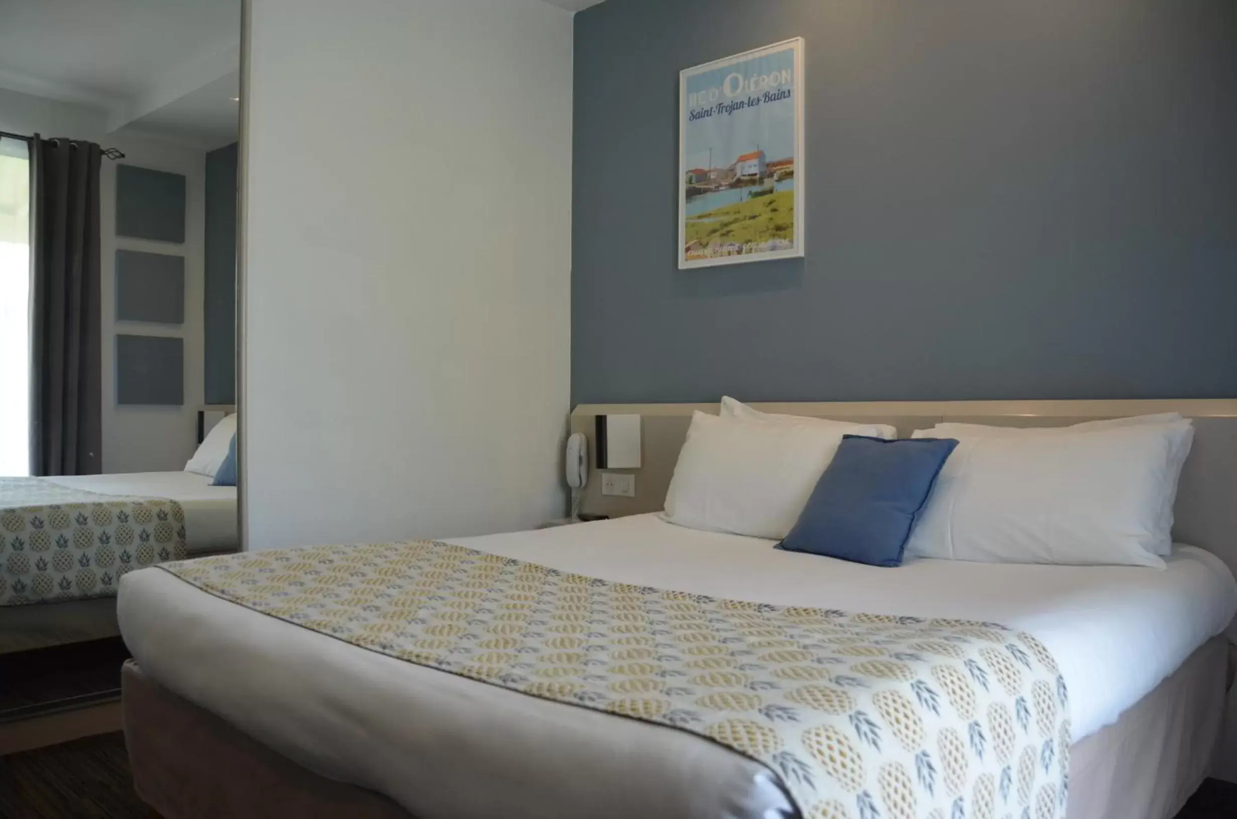 Bed in Hotel et Spa Les Cleunes Oléron