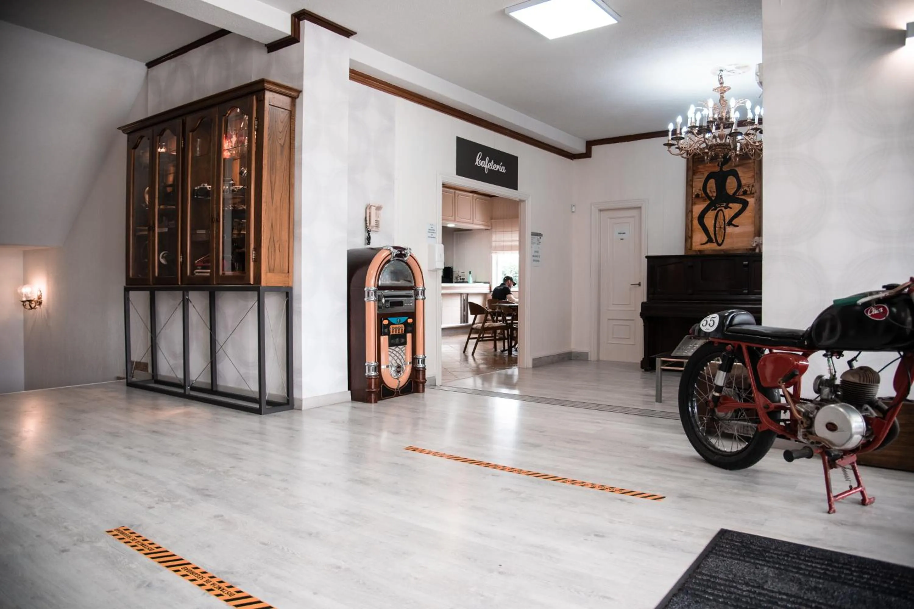 Lobby or reception in Hotel Los Olmos