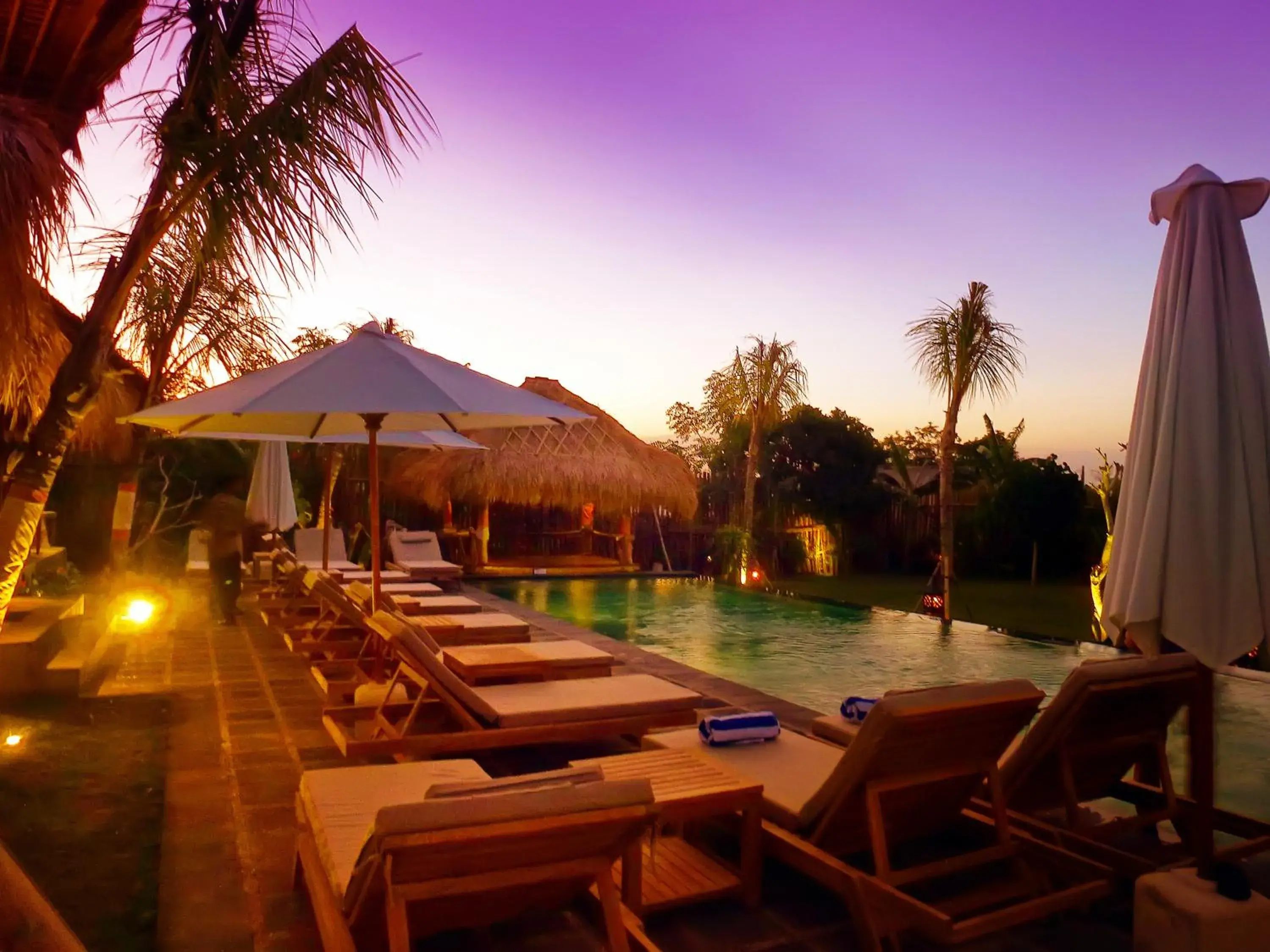 Swimming pool in Flower Bud Bungalow Balangan Swimming pool in Flower Bud Bungalow Balangan