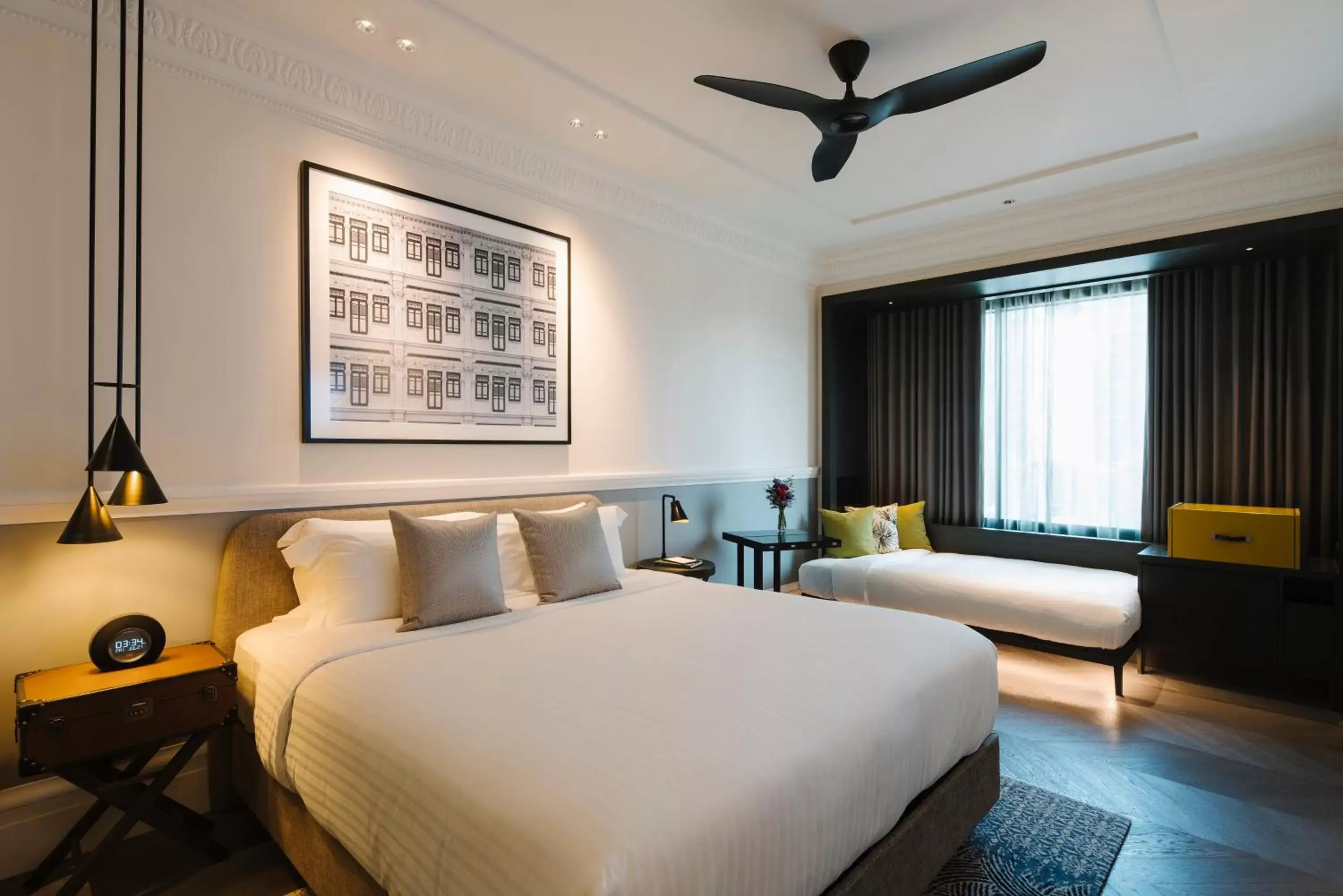 Bedroom, Bed in Grand Park City Hall