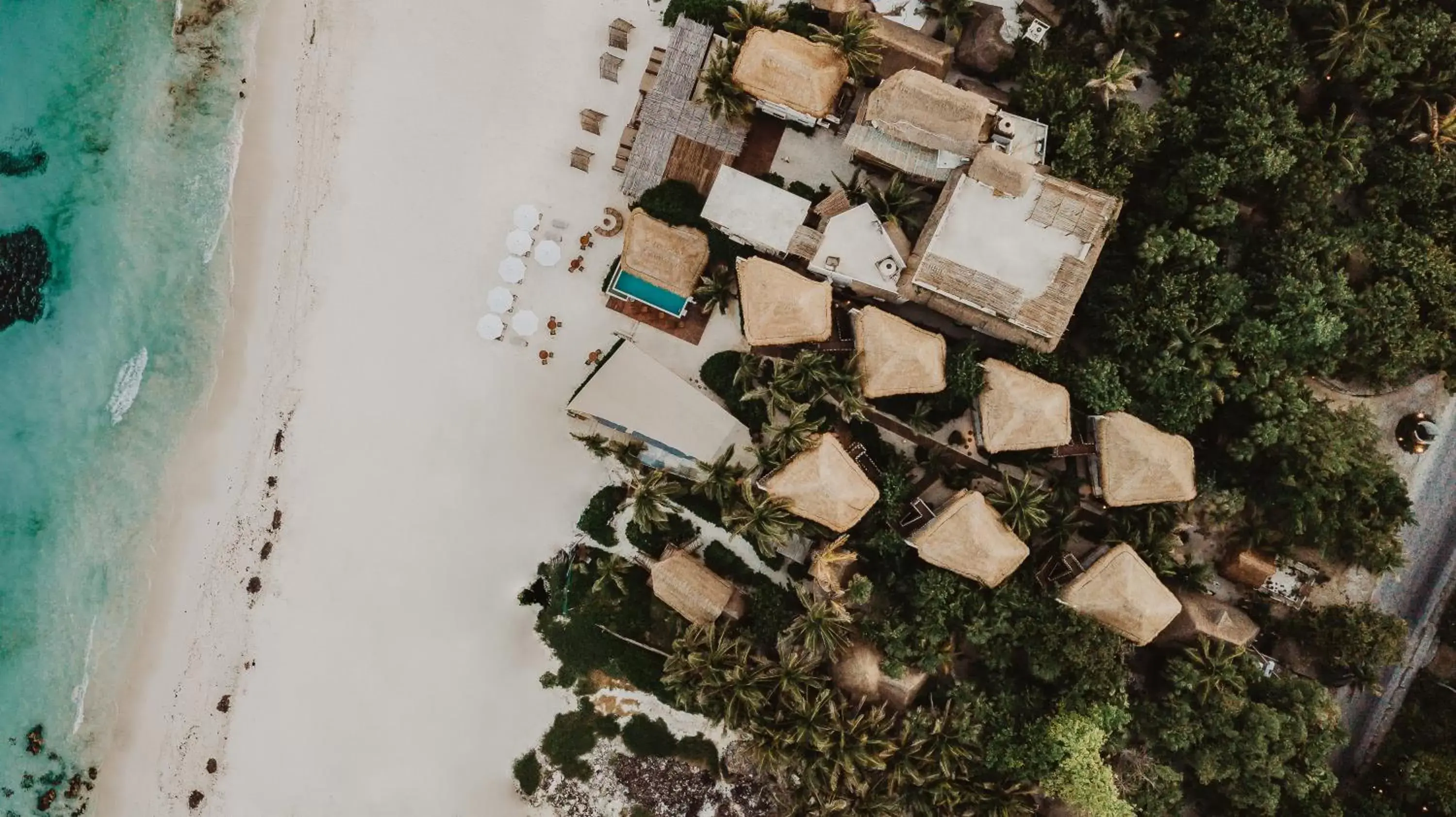 Property building, Bird's-eye View in Akkuun Tulum - Adults Only