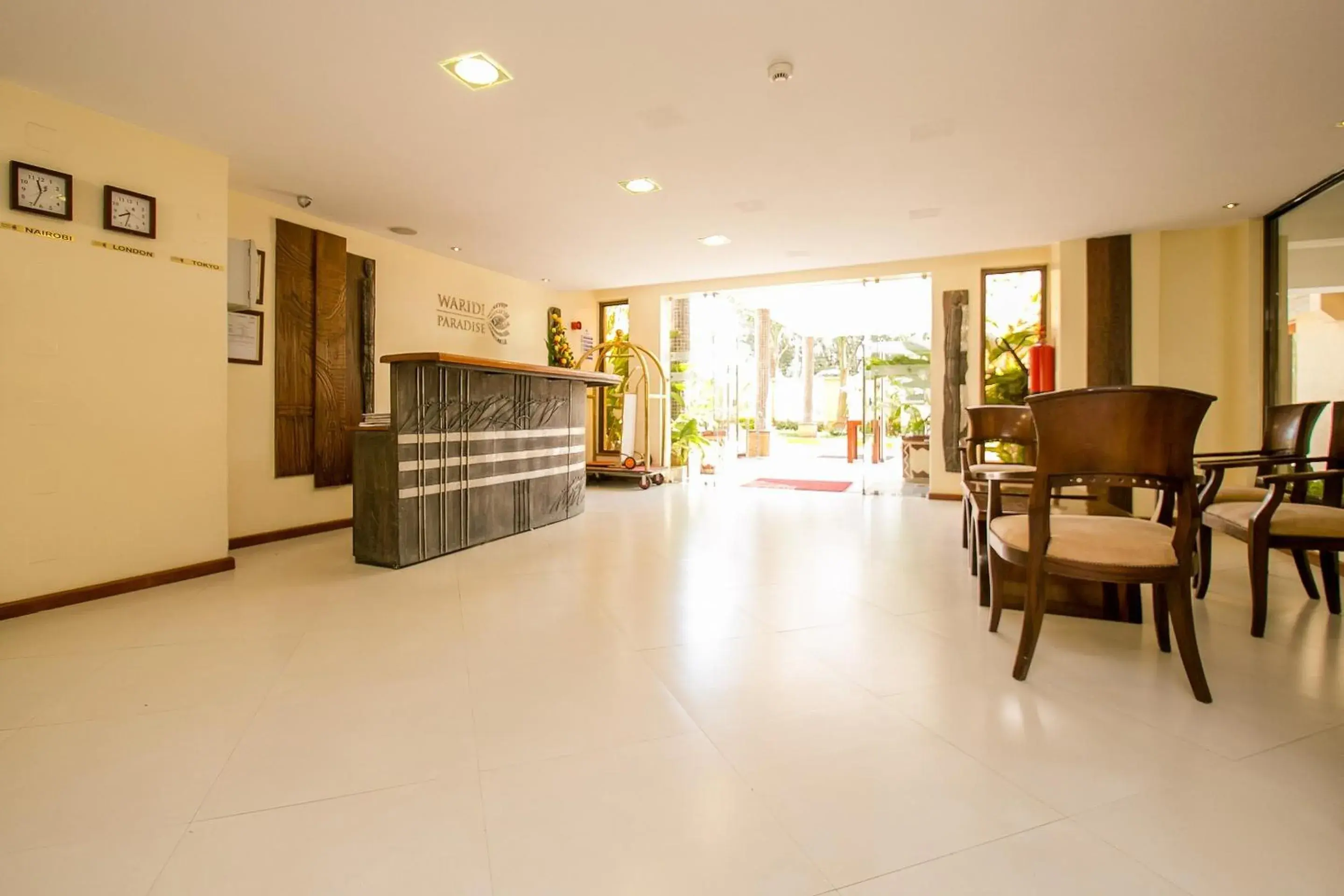 Lobby or reception in Waridi Paradise Hotel and Suites