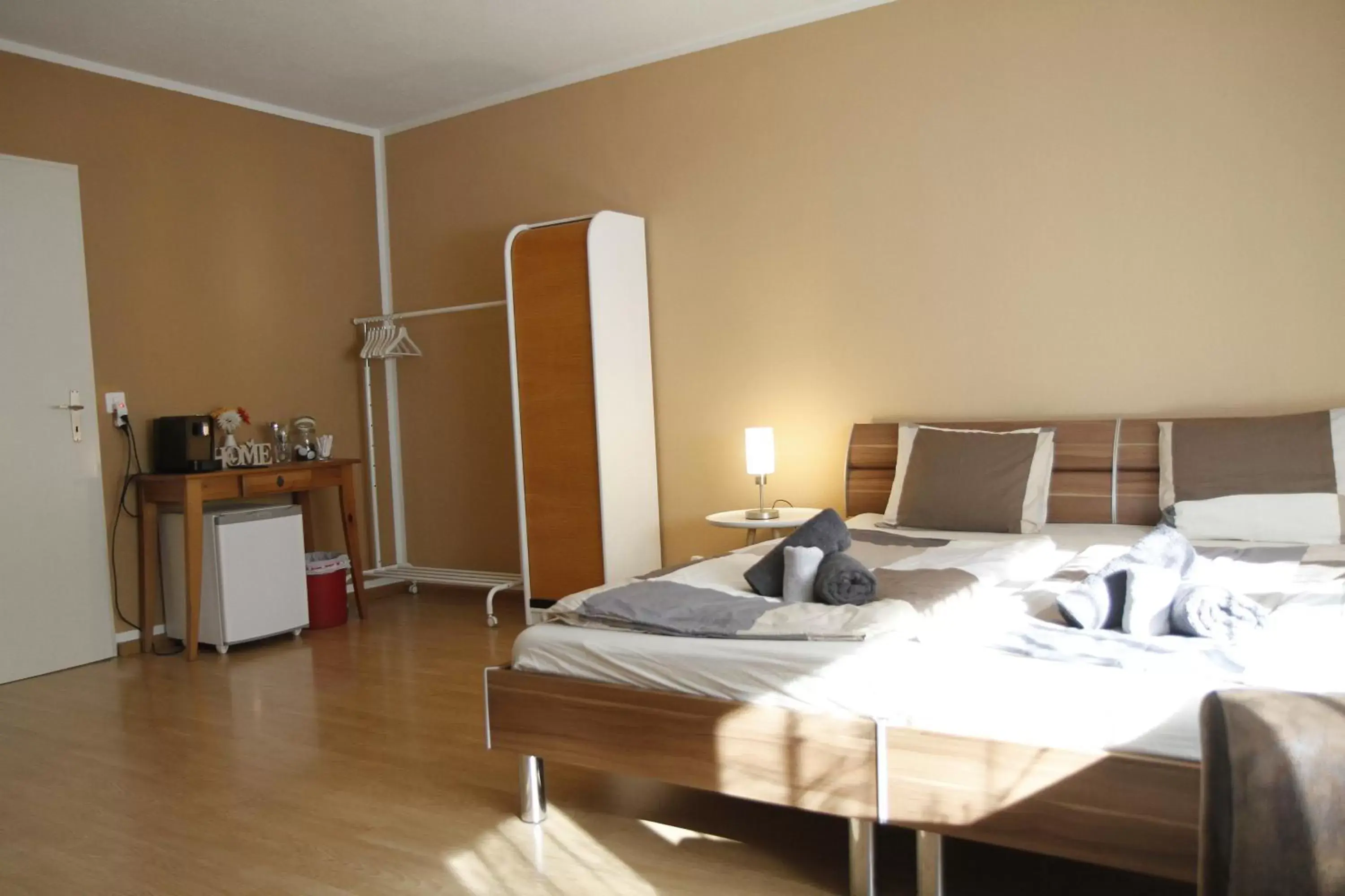 Property building, Bed in Pension Sunneschyn