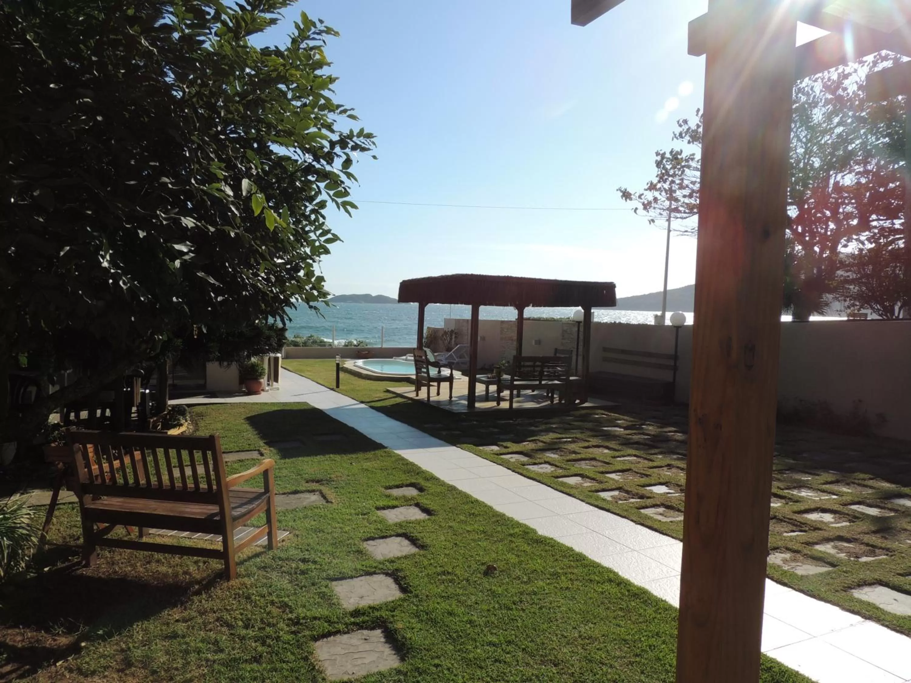 Patio in Pousada Ancoradouro's