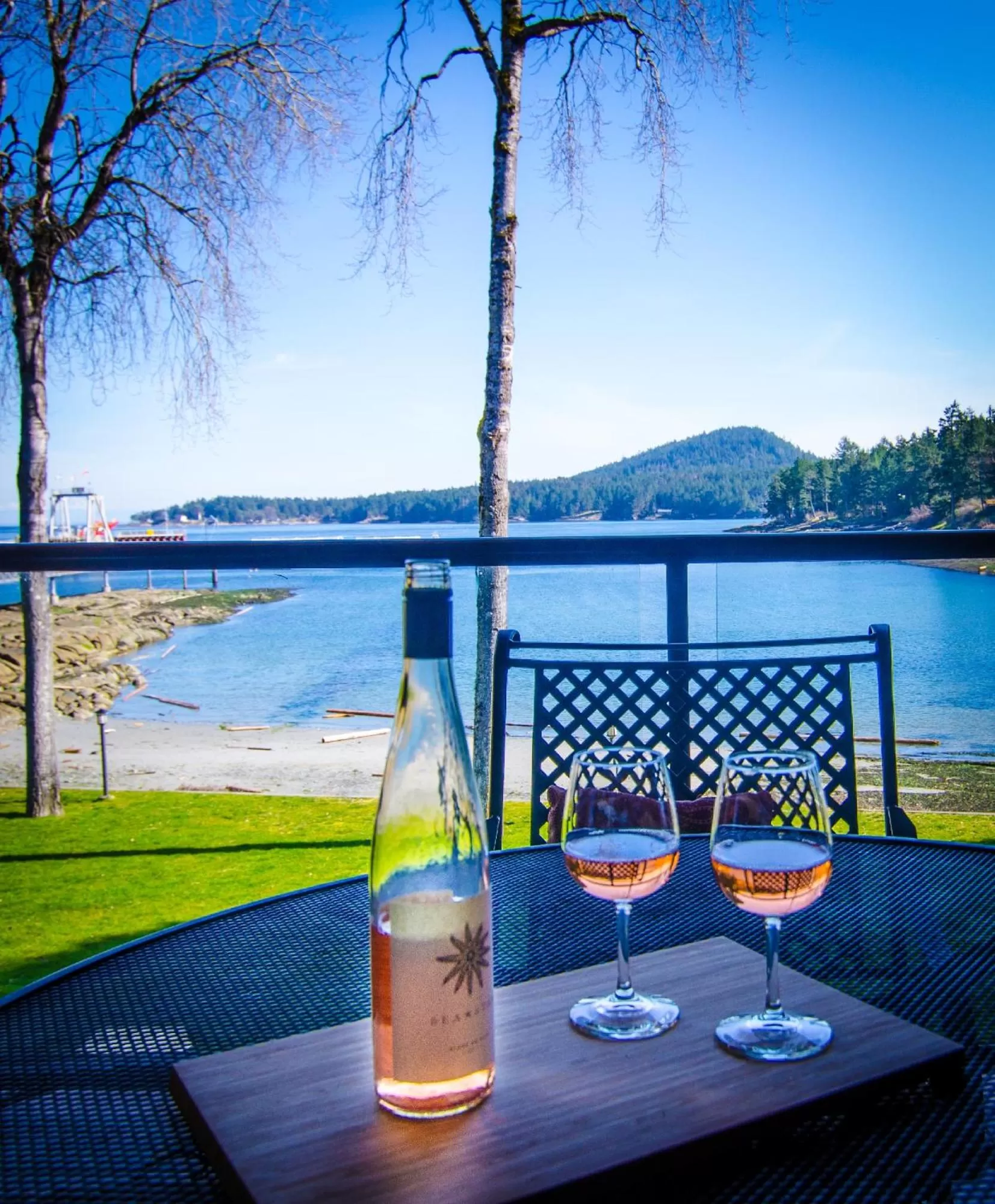 Sea view in Galiano Oceanfront Inn & Spa