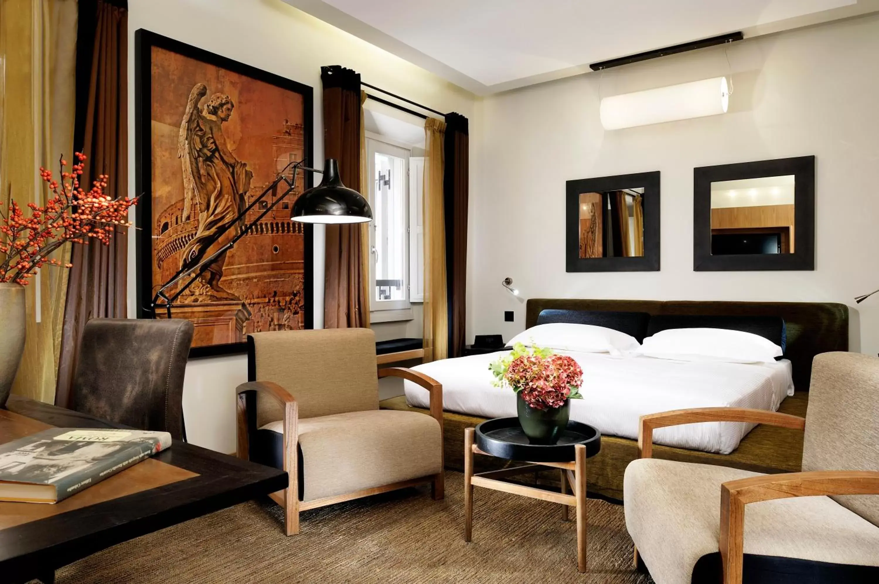 Bedroom, Seating Area in Babuino 181 - Small Luxury Hotels of the World