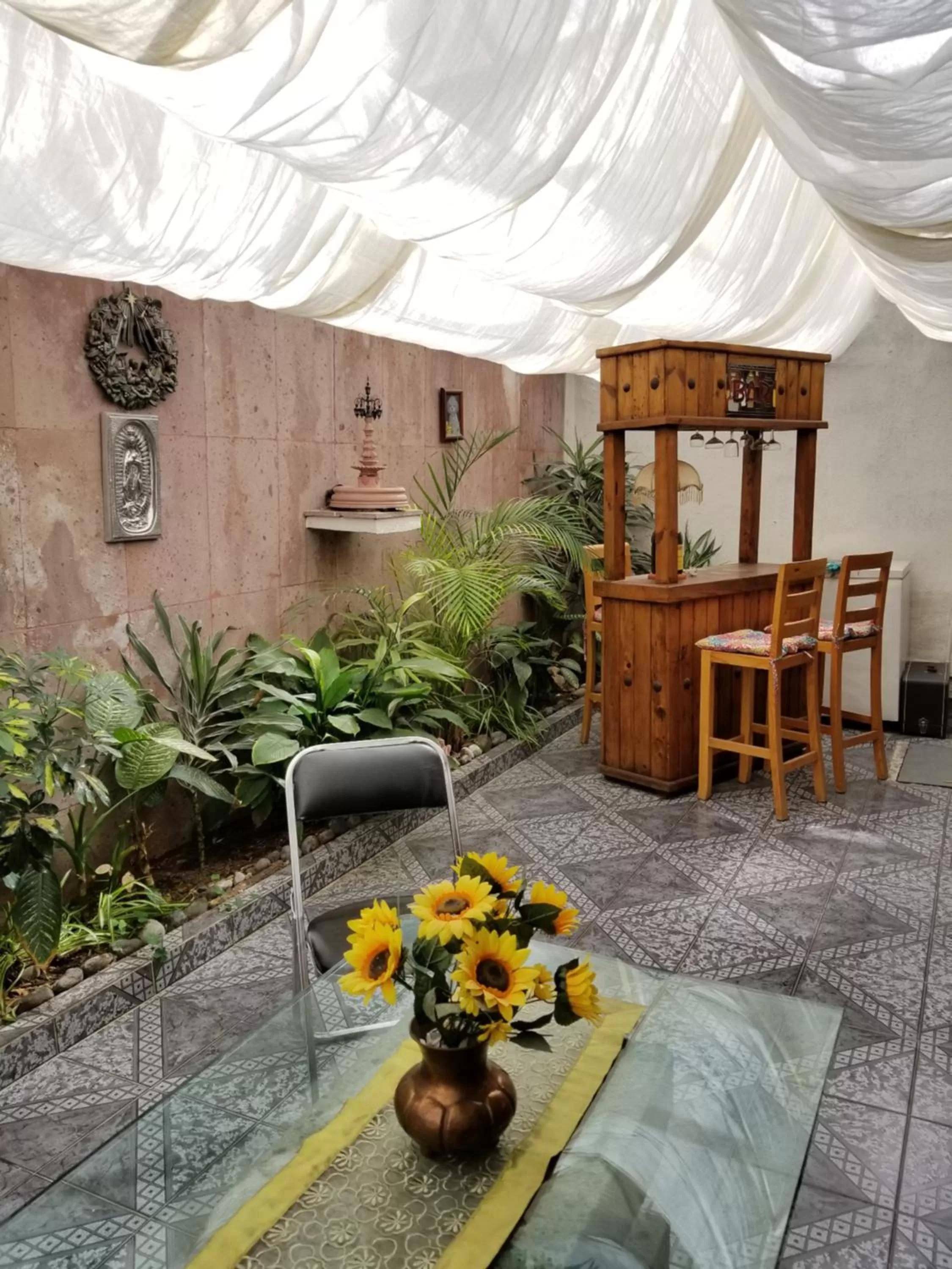 Patio in Casa Q BnB