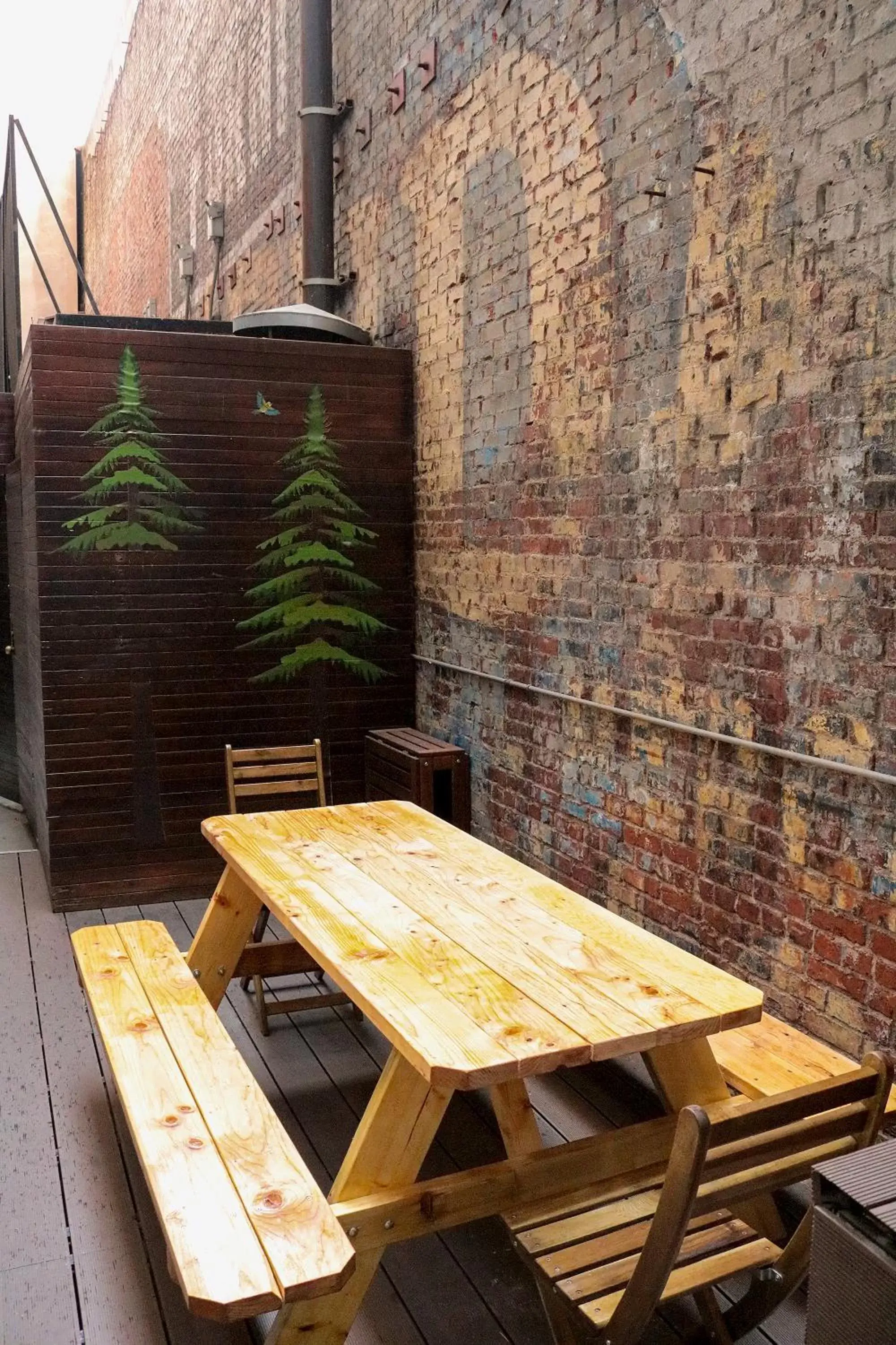 Patio, Restaurant/Places to Eat in The Haas Suites Patio, Restaurant/Places to Eat in The Haas Suites