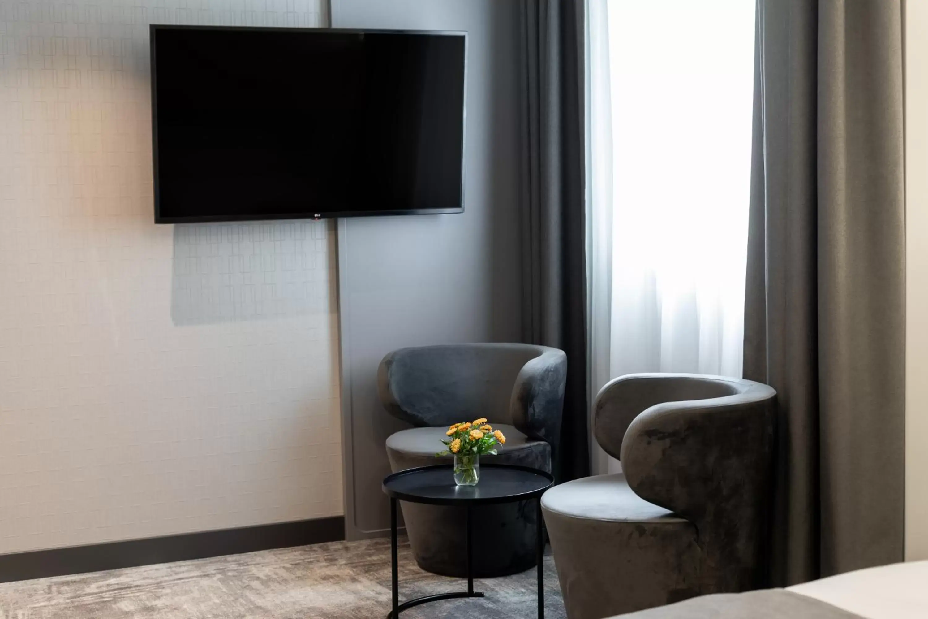 Communal lounge/ TV room in Art Boutique Communal lounge/ TV room in Art Boutique