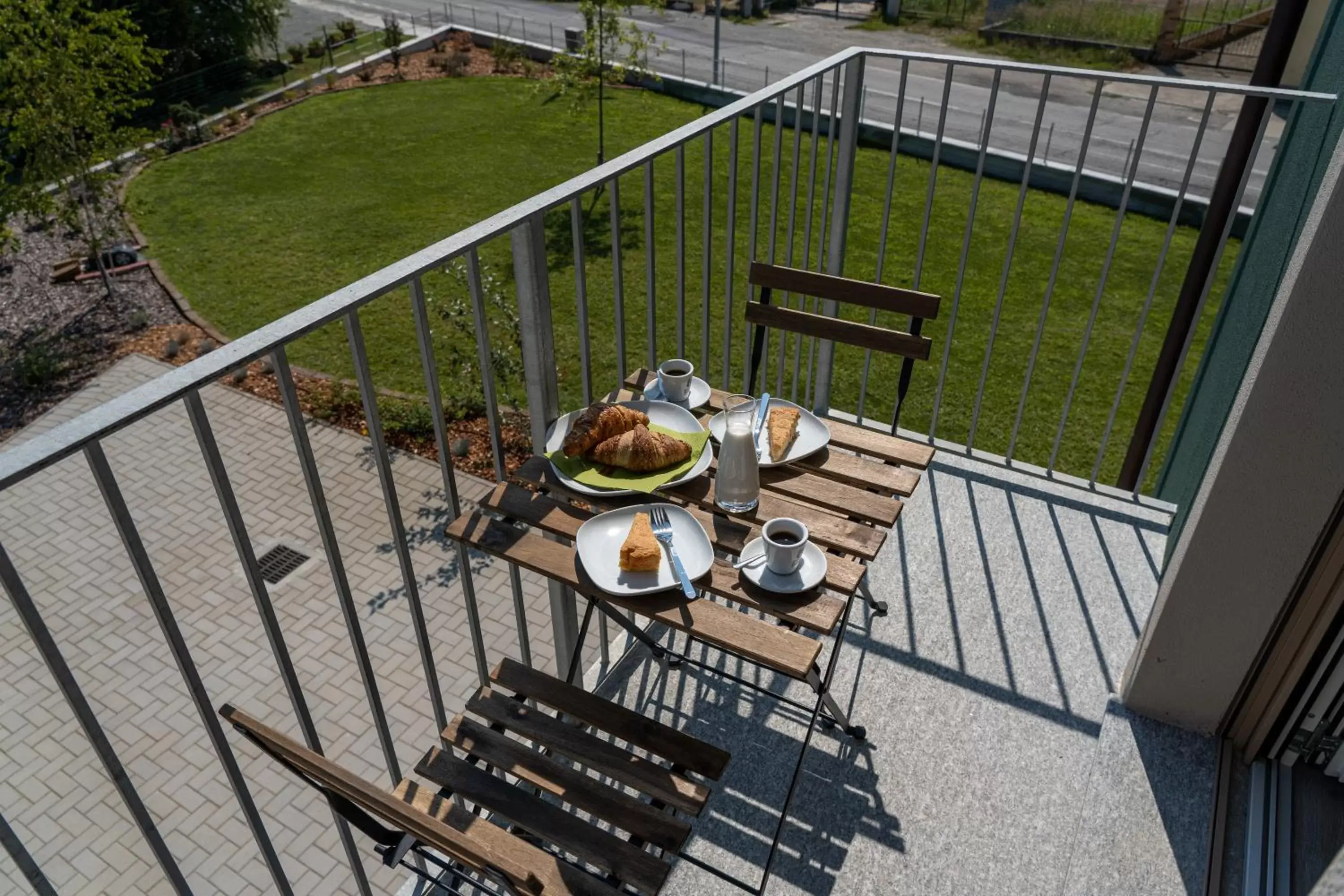 Balcony/Terrace in B & Bike di Ristorante Italia