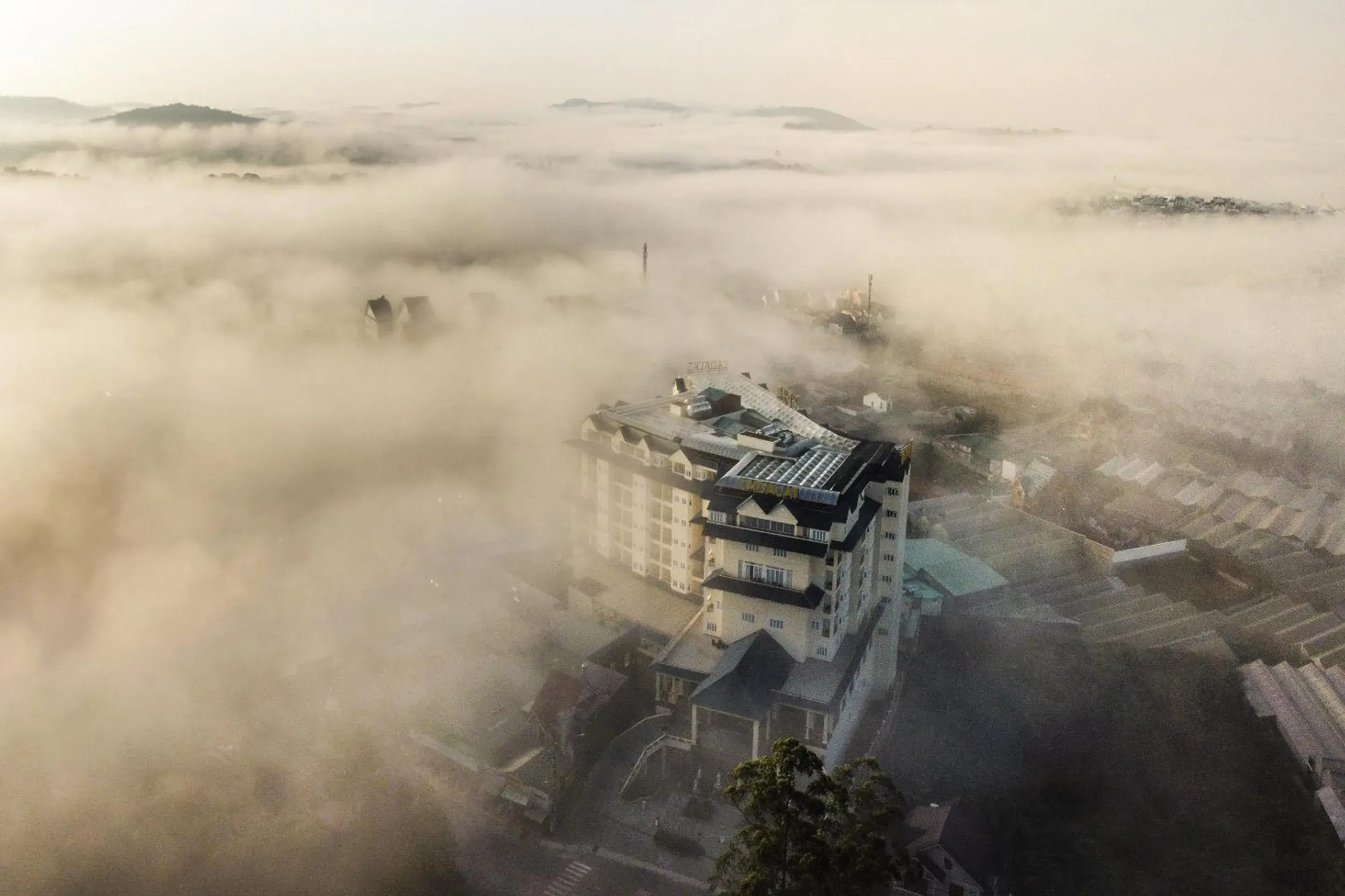 Property building, Bird's-eye View in Ladalat Hotel