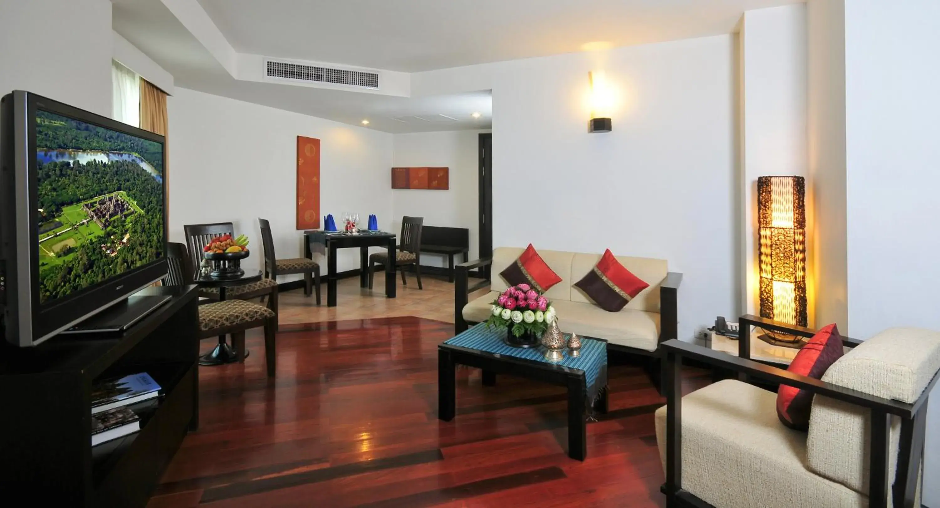 Living room in Tara Angkor Hotel