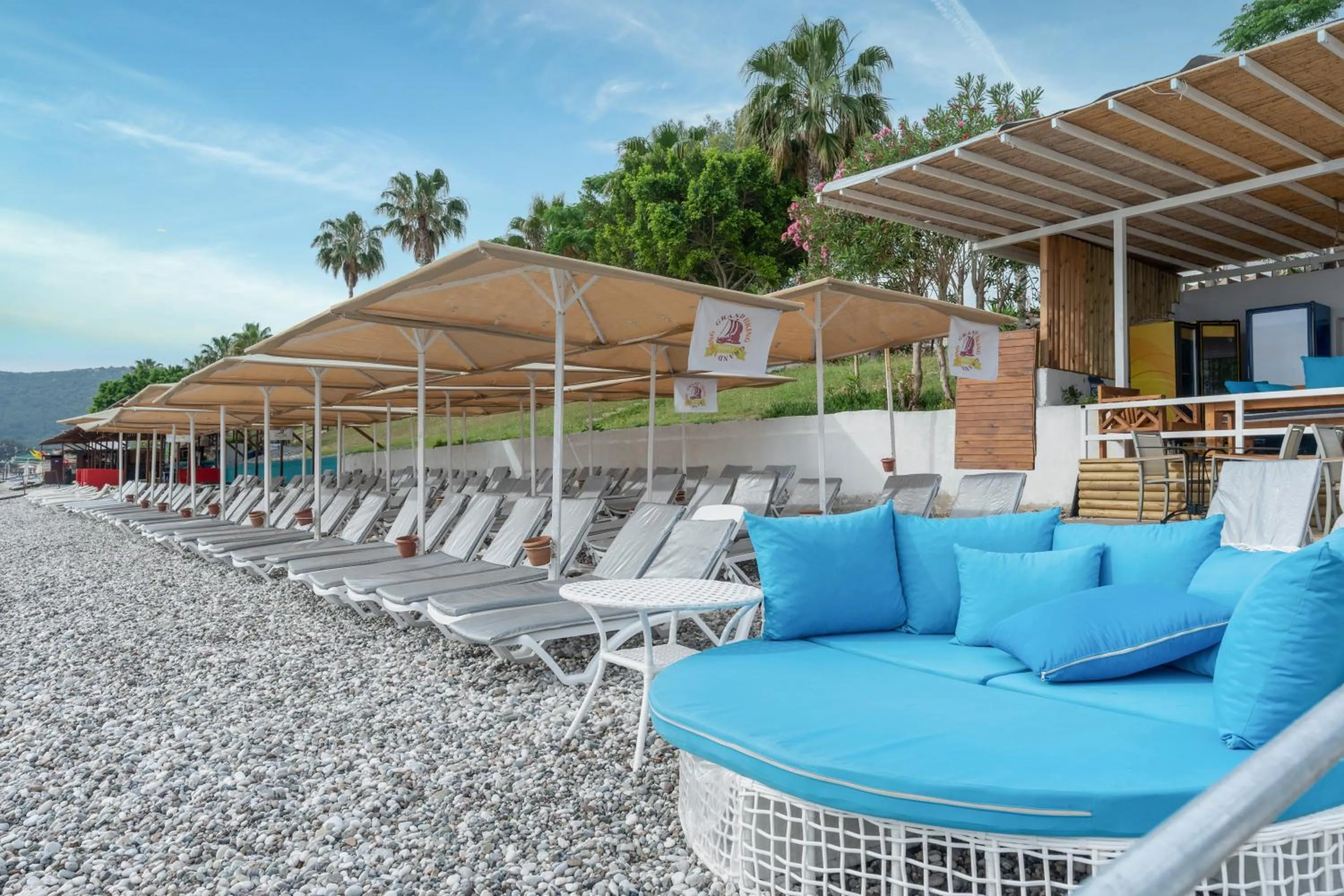 Beach in Grand Viking Hotel