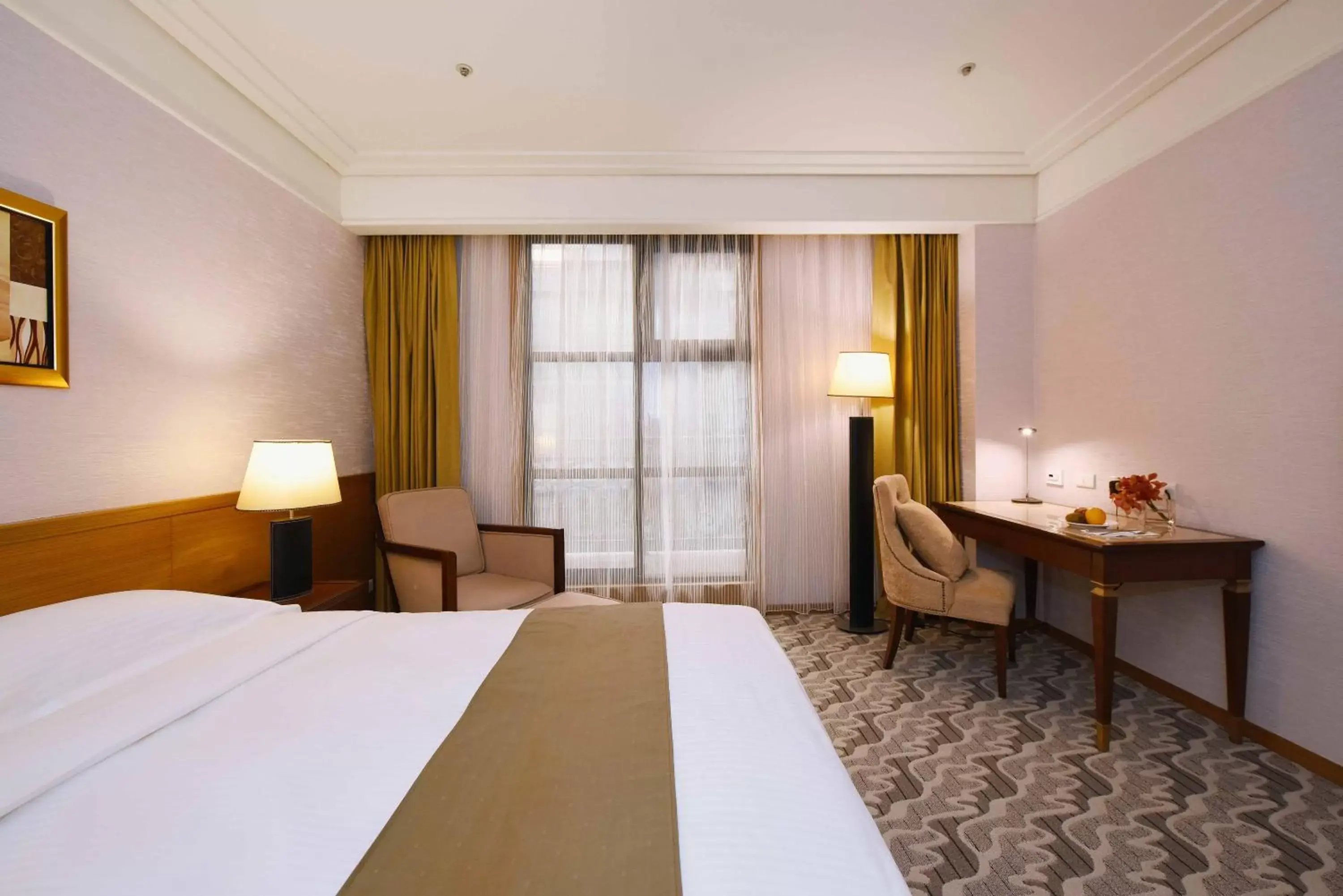 Bed in Fullon Hotel Taoyuan