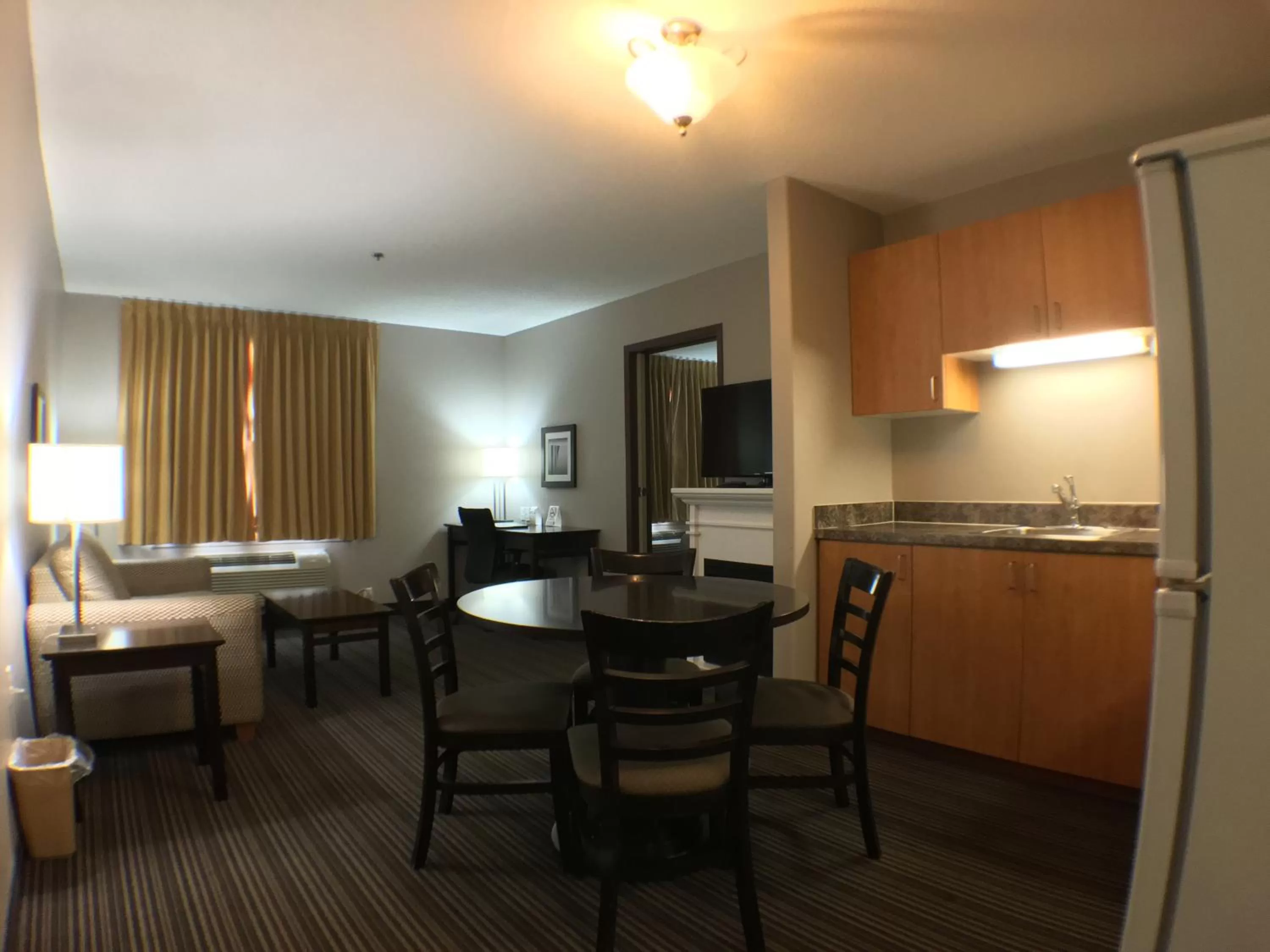 Living room in Super 8 by Wyndham Kapuskasing